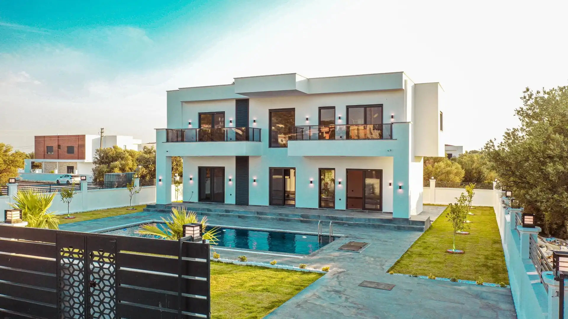 Moderne villa foto 7