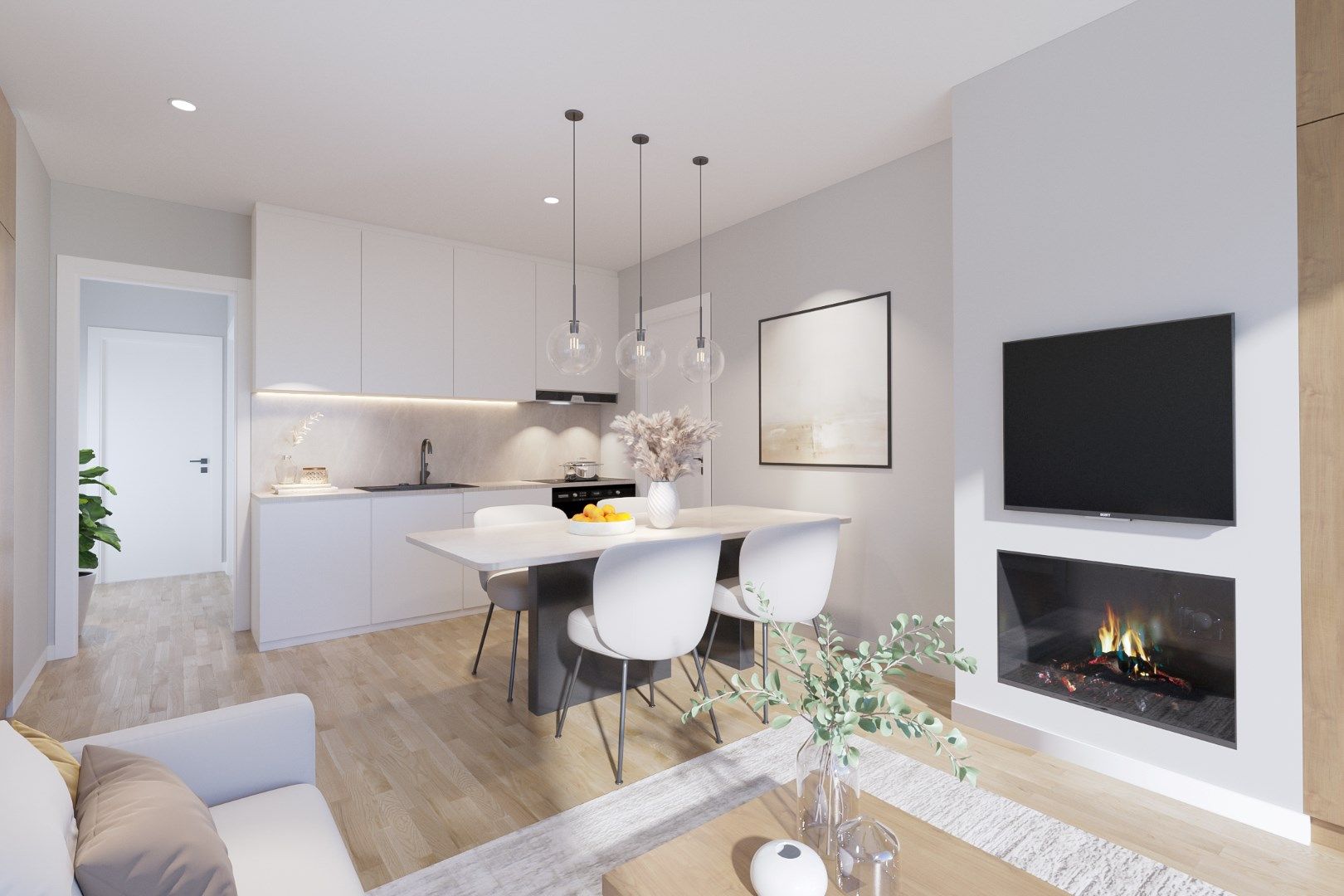 Energiezuinig appartement (2v) met 3 slaapkamers! foto 3