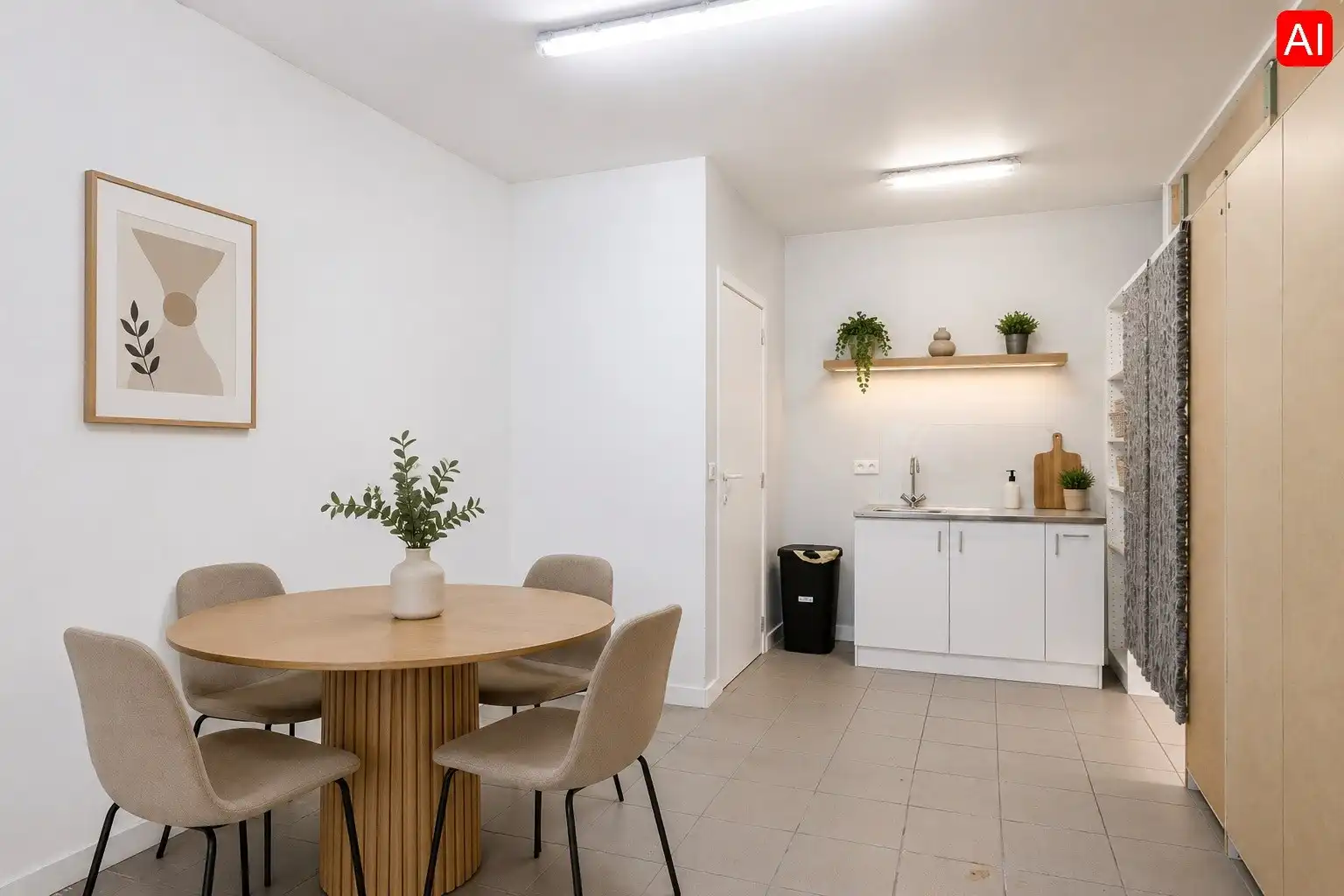INSTAPKLAAR HANDELSPAND (65 m²) IN HET CENTRUM VAN PITTEM foto 7