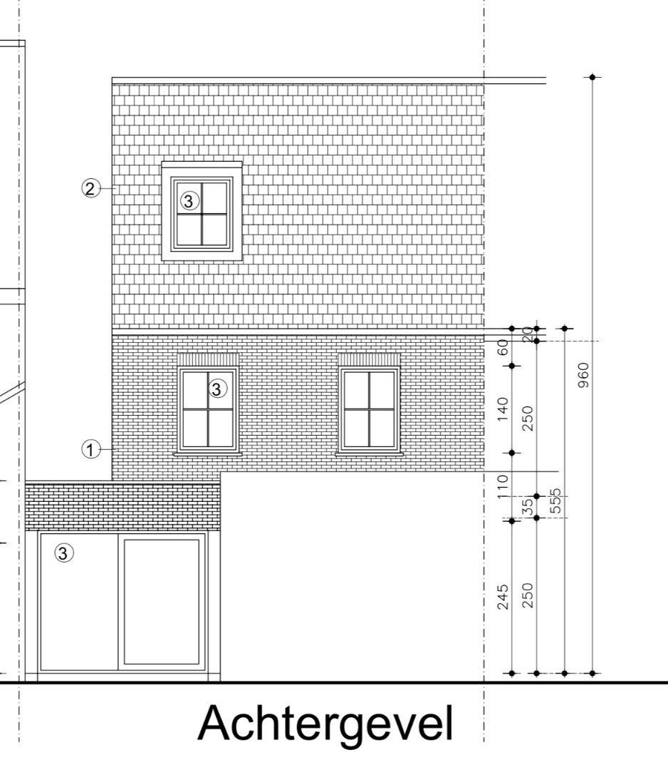 Handelspand (café) met zijweg op 305 m² grond foto 4