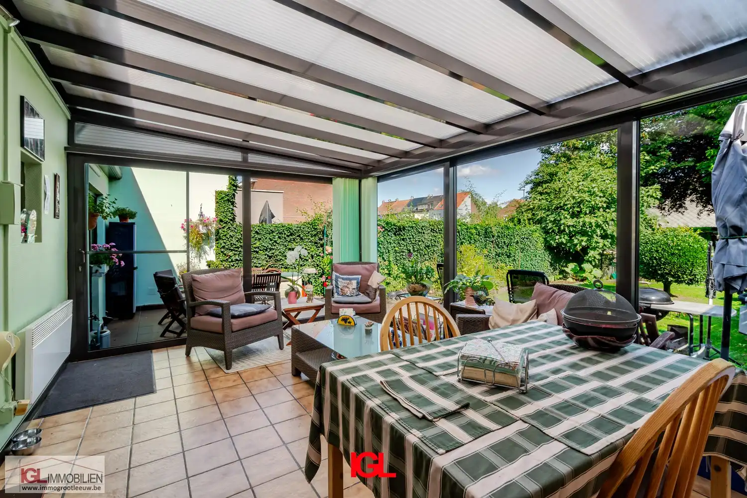 Authentieke rijwoning met zonnige tuin op wandelafstand van het centrum Ruisbroek foto 11