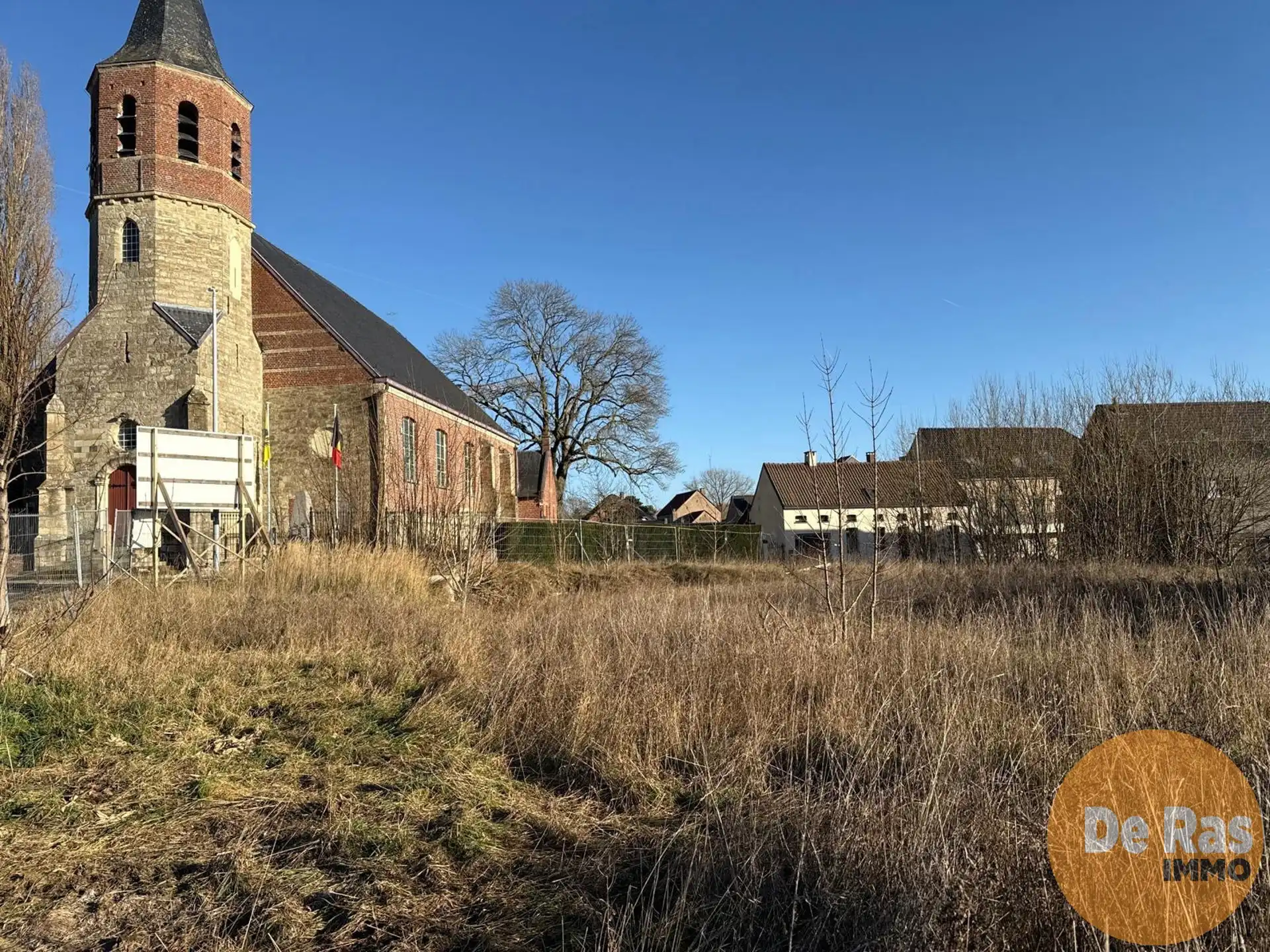 RESSEGEM - Bouwgrond voor halfopen bebouwing  foto 2