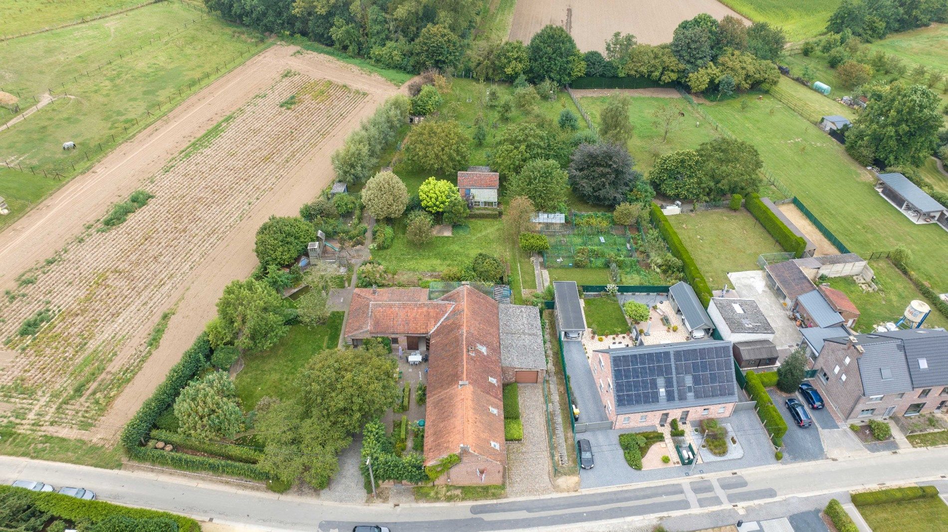 BINKOM - knappe hoeve + bouwgrond op bijna 60a foto 4