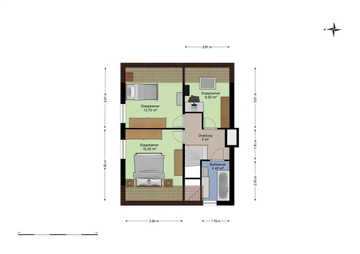 Instapklaar appartement met 3 slaapkamers, terras & zonnepanelen. foto 20