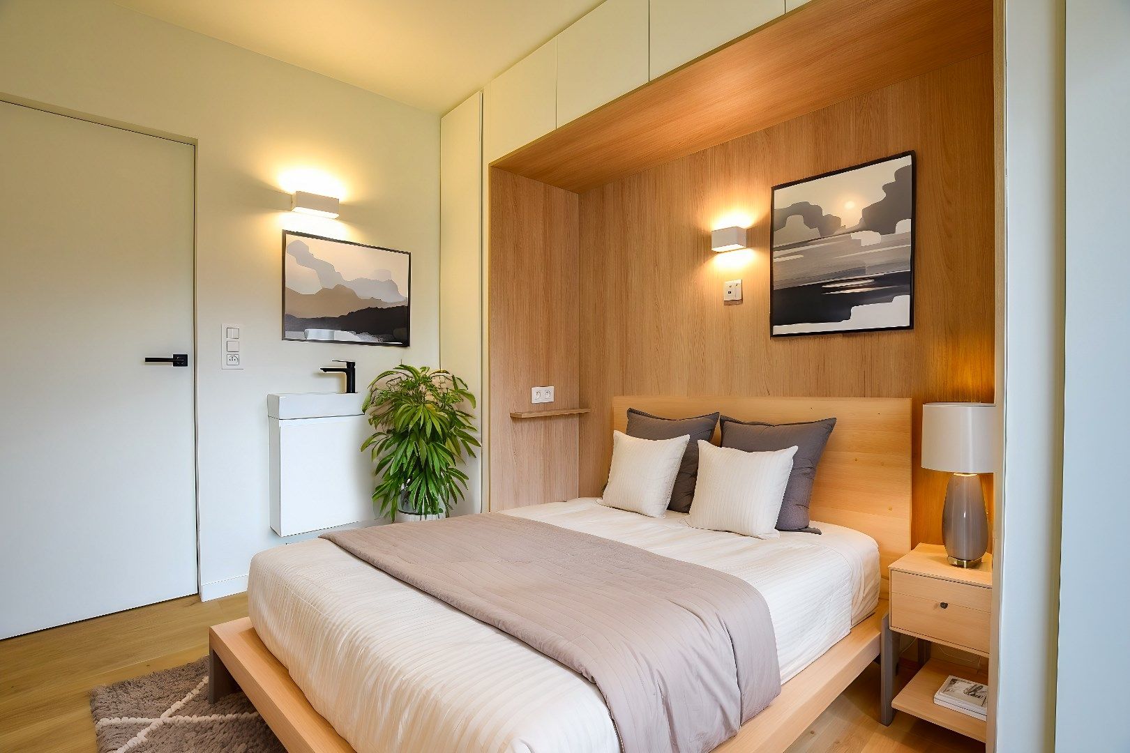 Kwalitatief gerenoveerd 2-slaapkamerappartment met zijdelings zeezicht en terras te Oostduinkerke-Bad foto 12