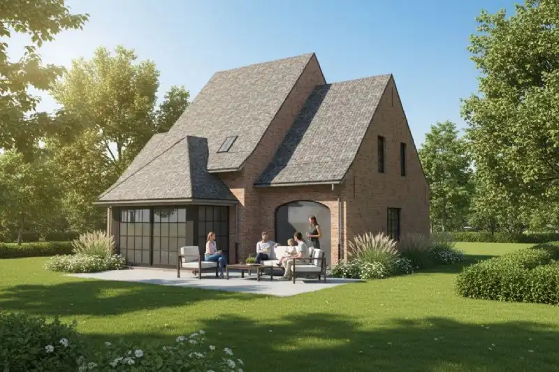 Nieuw te bouwen alleenstaande woning te Leisele. foto 3