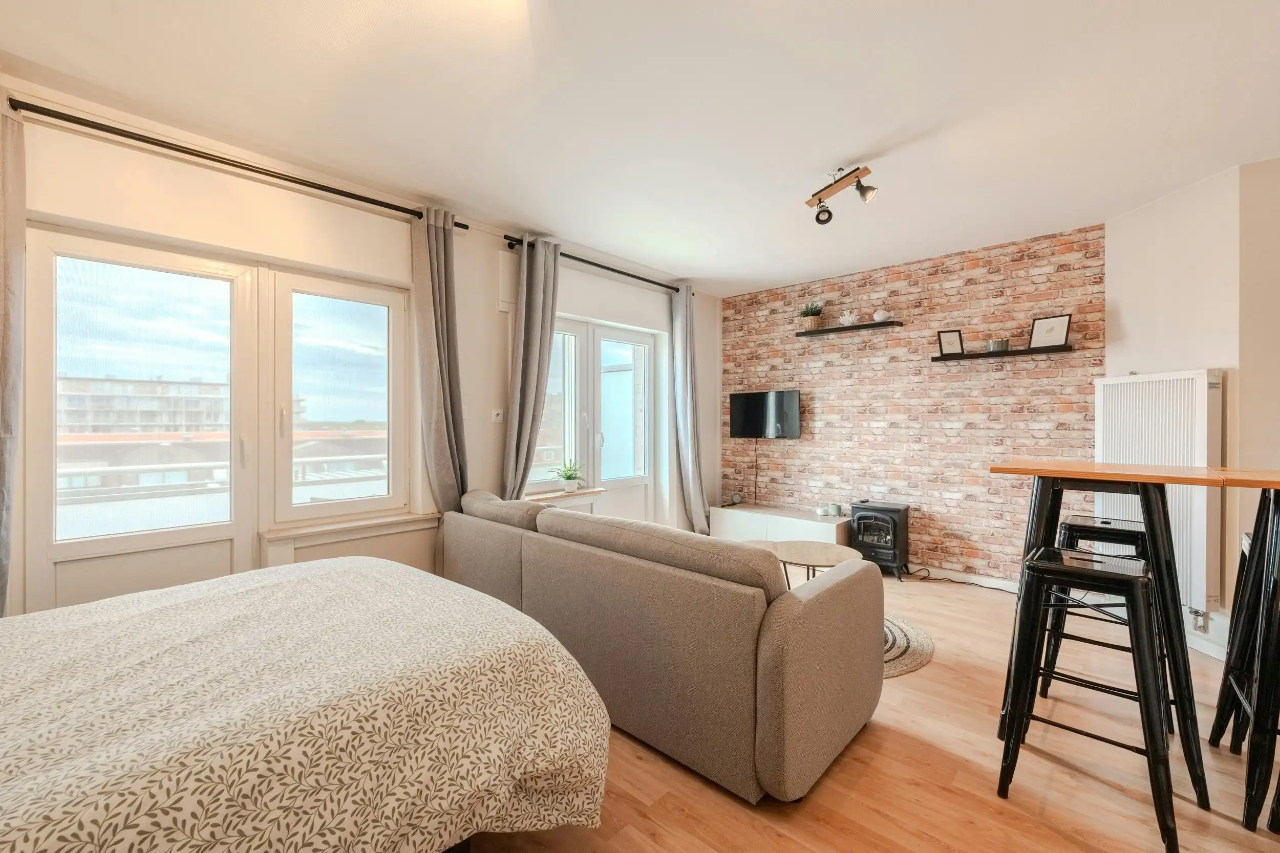 Instapklare studio met zongericht terras te Nieuwpoort. foto 8