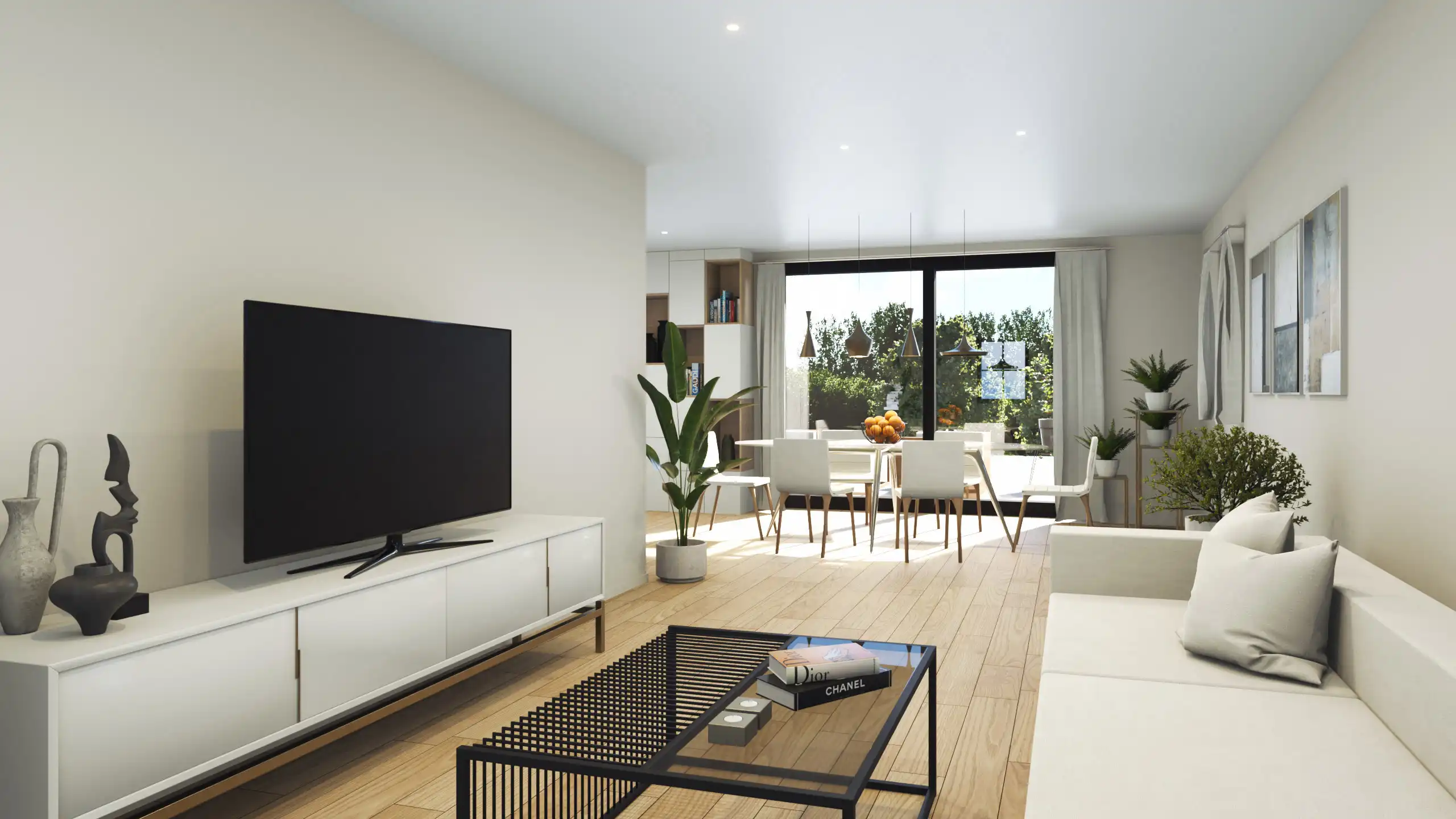 Duplex appartement met 2-slpks, inpandige garage en terras! foto 7