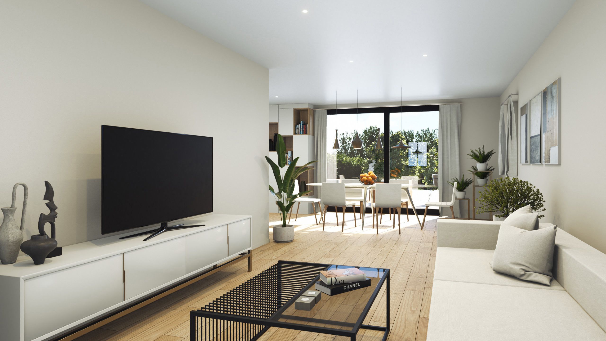 Duplex appartement met 2-slpks, inpandige garage en terras! foto 7