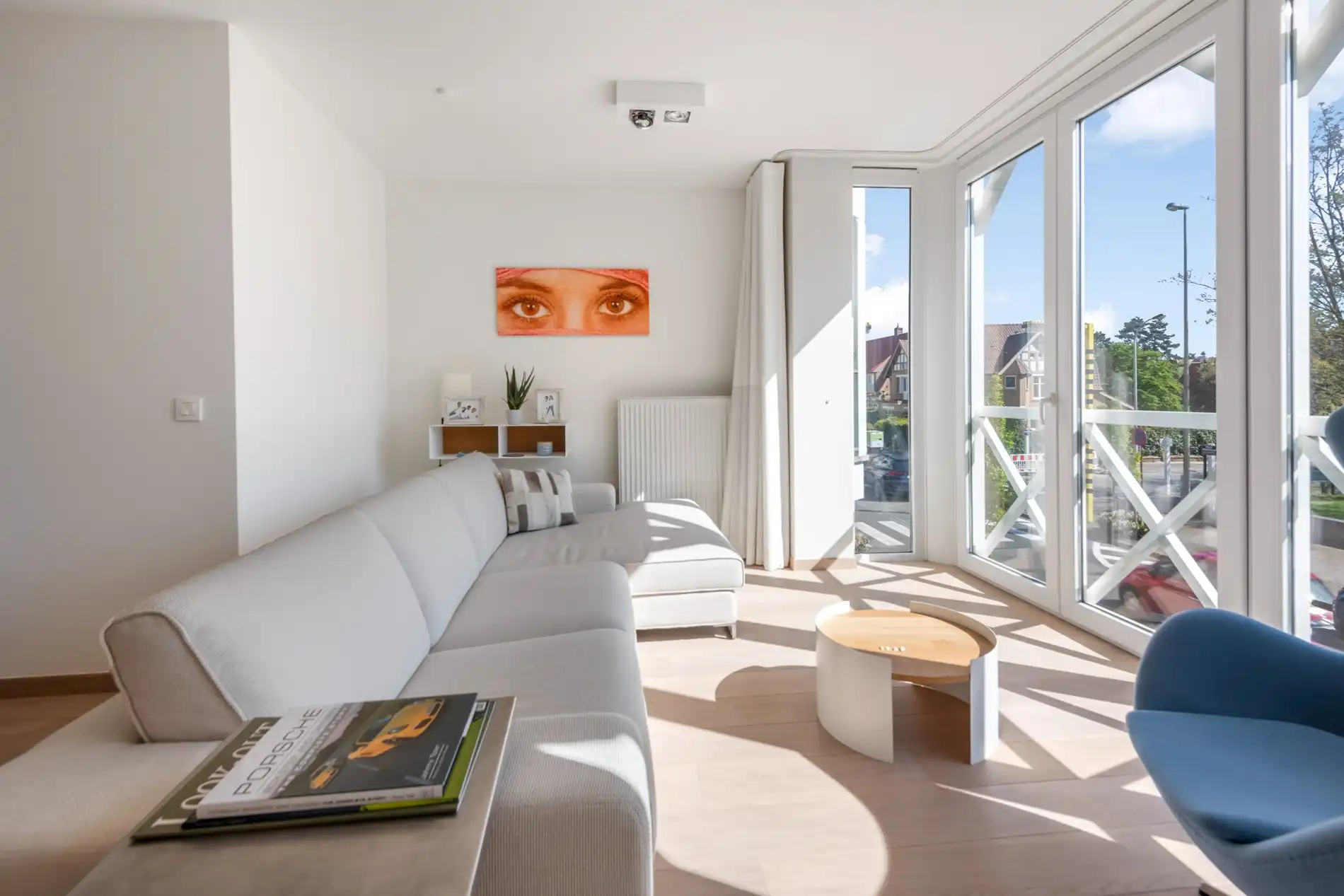 Recent app  gelegen in het commerciële centrum van Knokke-Heist met vrij zicht foto 3