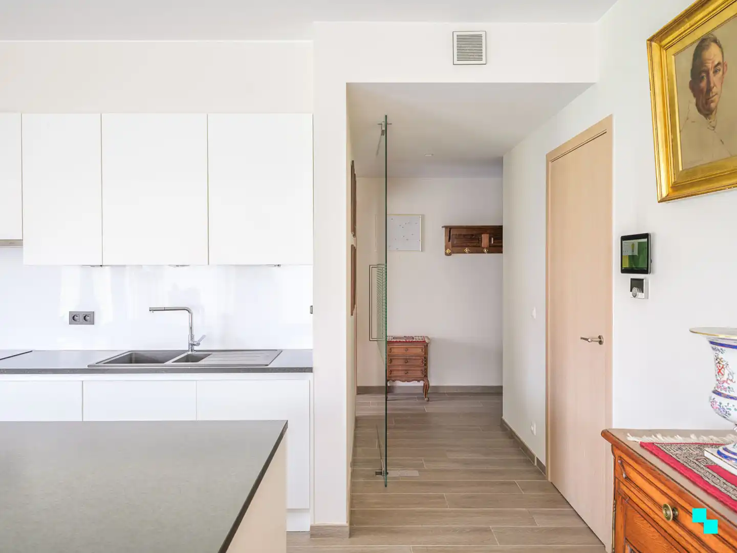 Gelijkvloers twee slaapkamerappartement nabij het centrum van Merelbeke foto 15