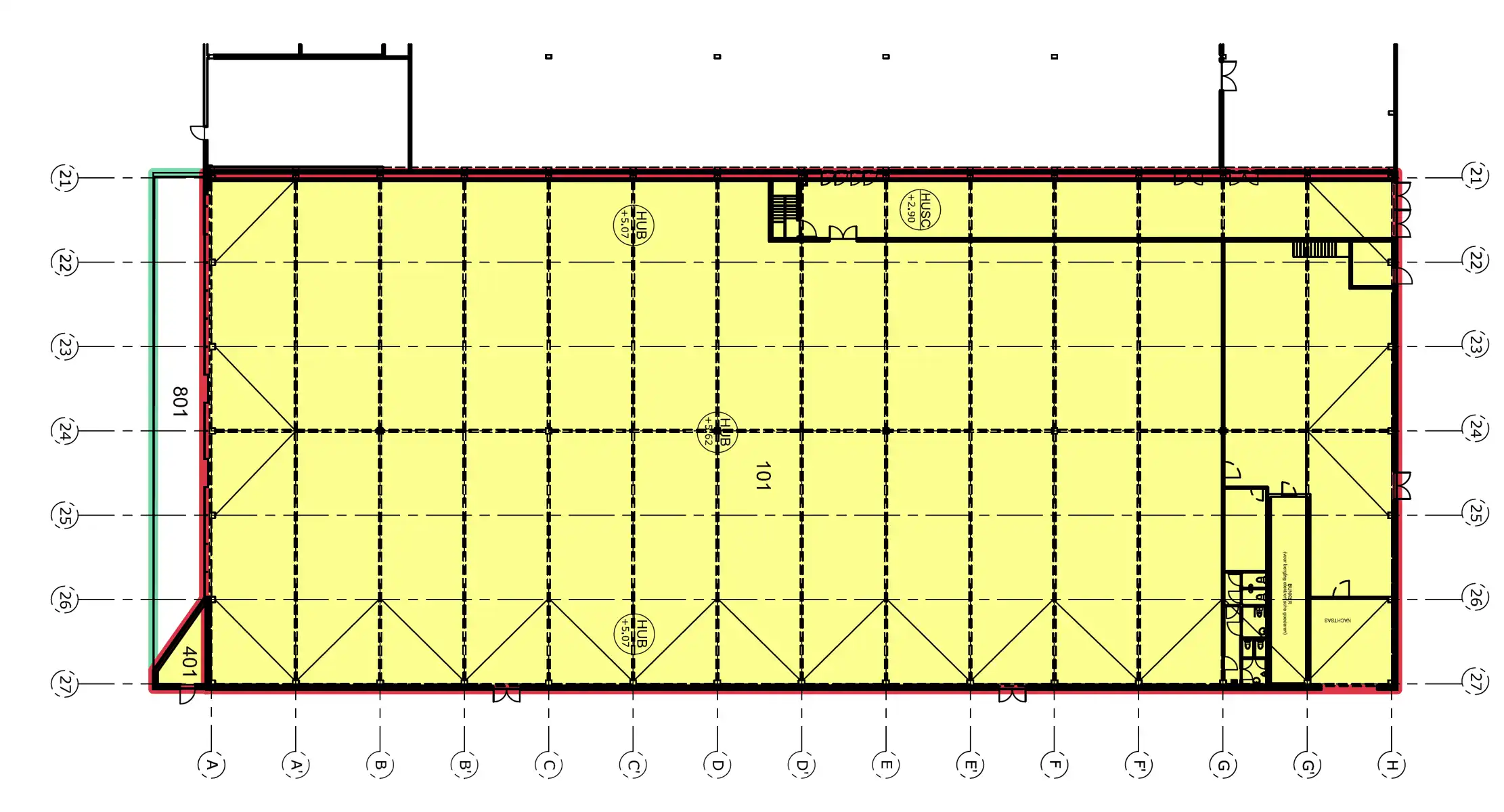 Handelspand 2.899 m² te huur Carrefour Oostakker foto 2