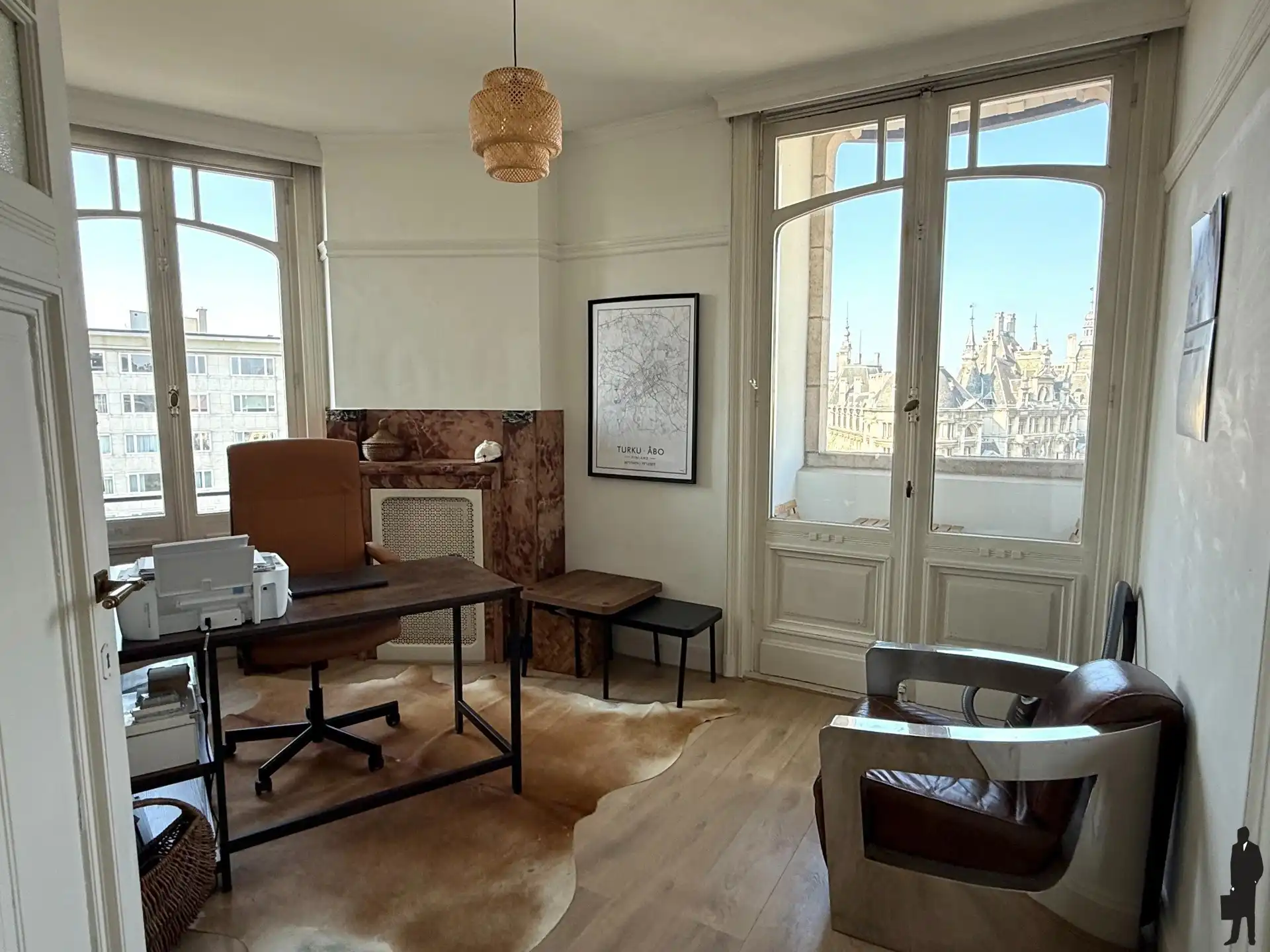 Authentiek gerenoveerd appartement (ca. 90m²) in Art Nouveau stijl  foto 6