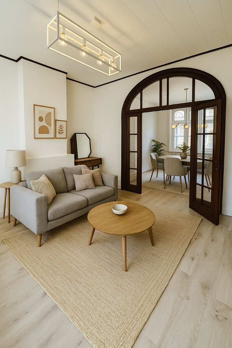 Hoofdfoto van de publicatie: Welkom in de Jules Persynstraat– waar deze charmante woning met opvallende gevel op je ligt te wachten.