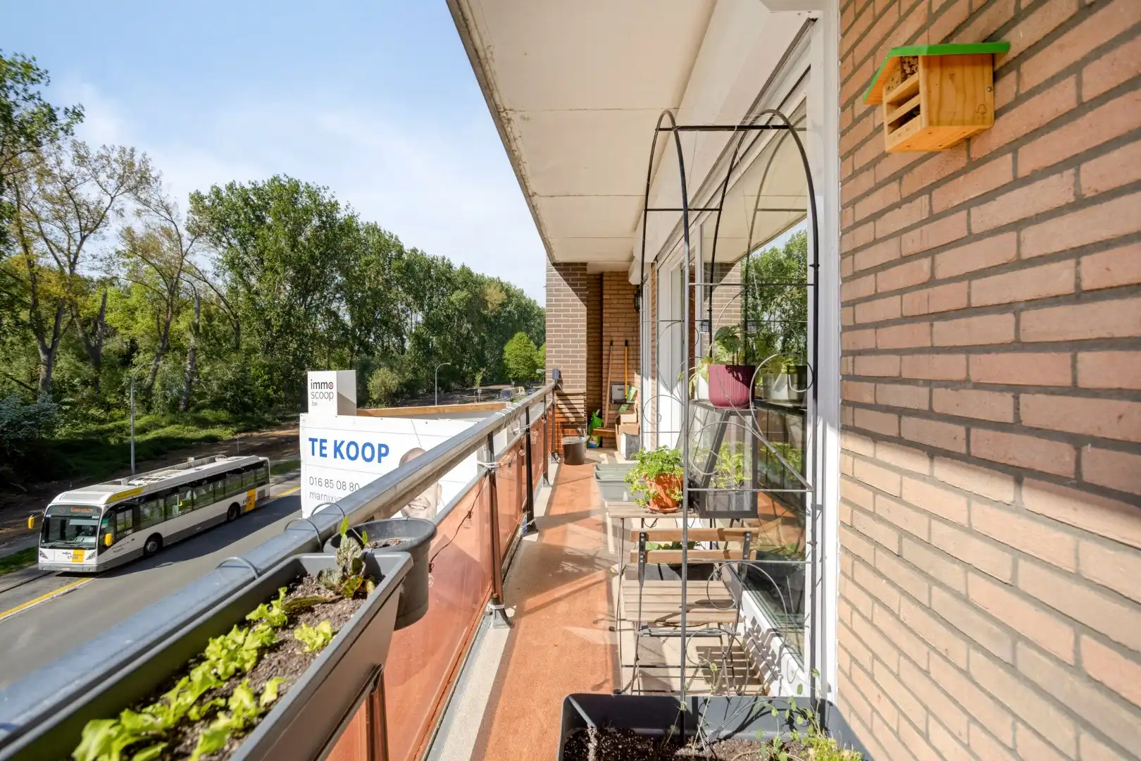 Gunstig gelegen gerenoveerd appartement met 2 ruime slaapkamers en groot terras vlakbij Leuven - EPC 186 kWh/m² - bewoonbare oppervlakte 104 m²     foto 24