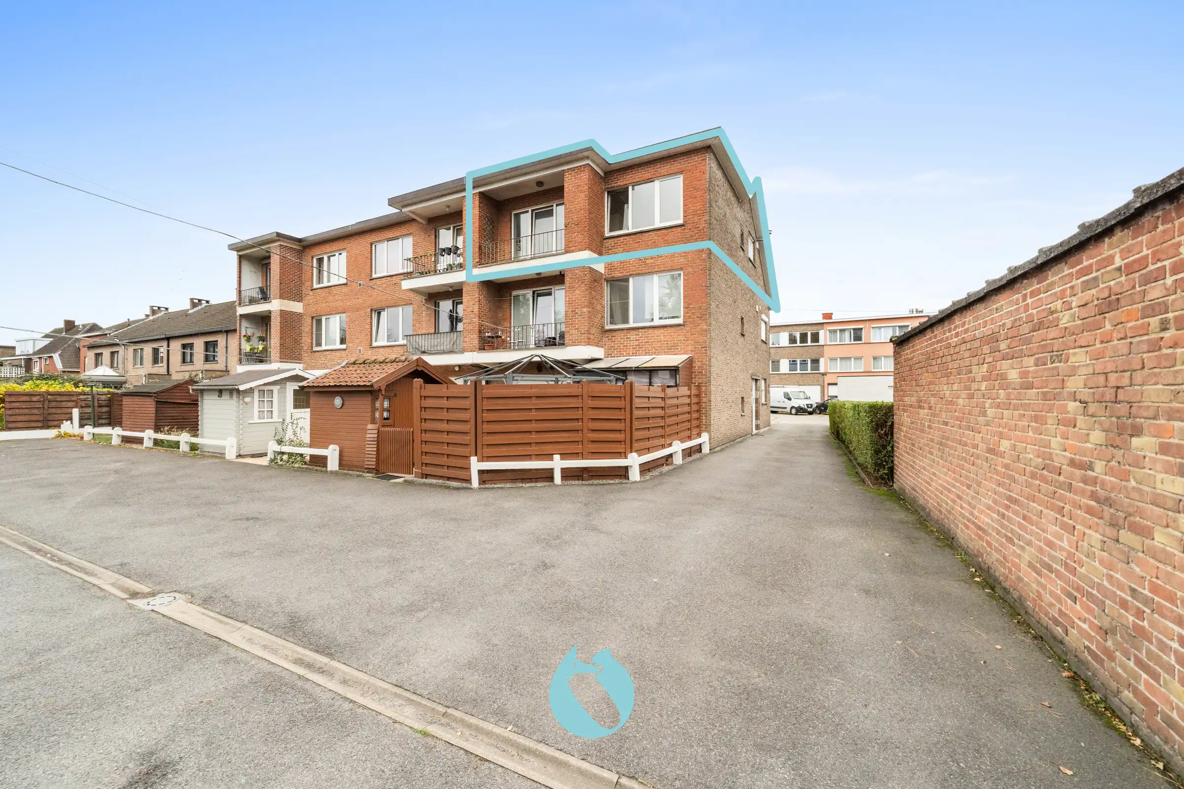 Rustig gelegen appartement met 2 slpks, terras en garage foto 14