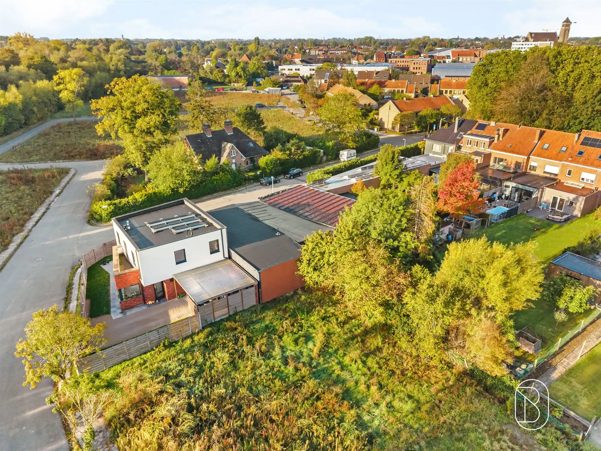 Interessante bouwgrond van 568 m² met loods op in Kortrijk! foto 5
