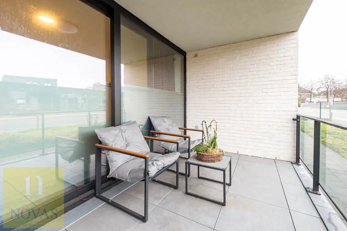 Appartement gelijkvloers van 2021, 2 slaapkamers, berging en parking foto 15