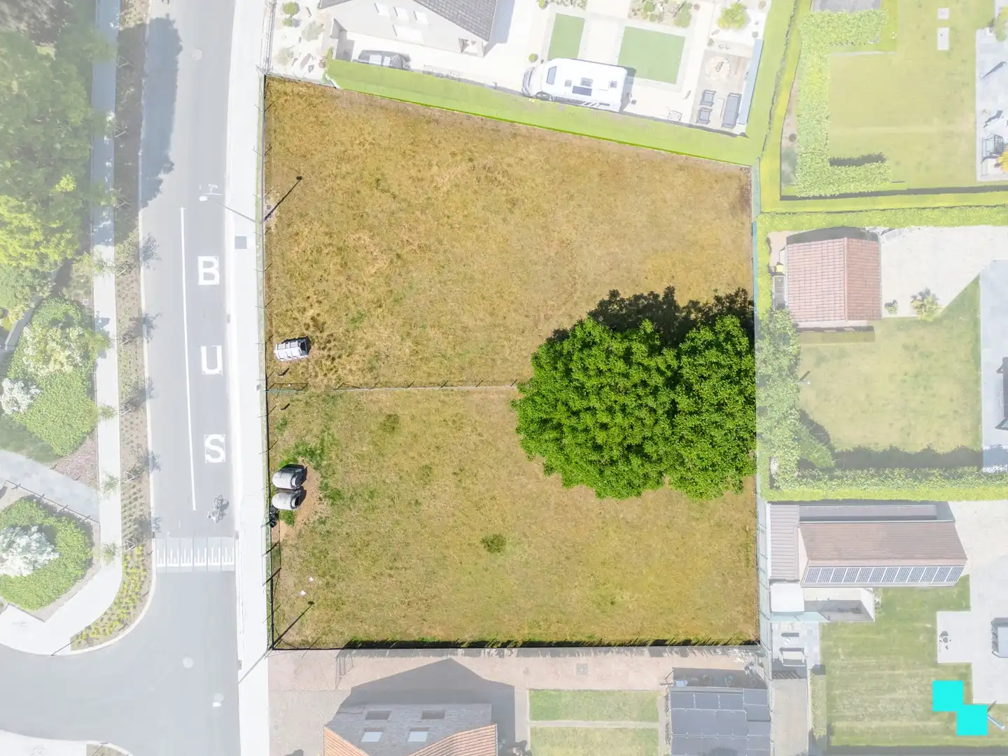 Aantrekkelijk gelegen bouwgrond te Kachtem van 1.320m² voor open bebouwing foto 5