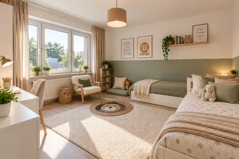 Rustig gelegen woning met 4 slaapkamers, terras en tuin (Energielabel C, centrale verwarming, elektriciteit goedgekeurd...). foto 13