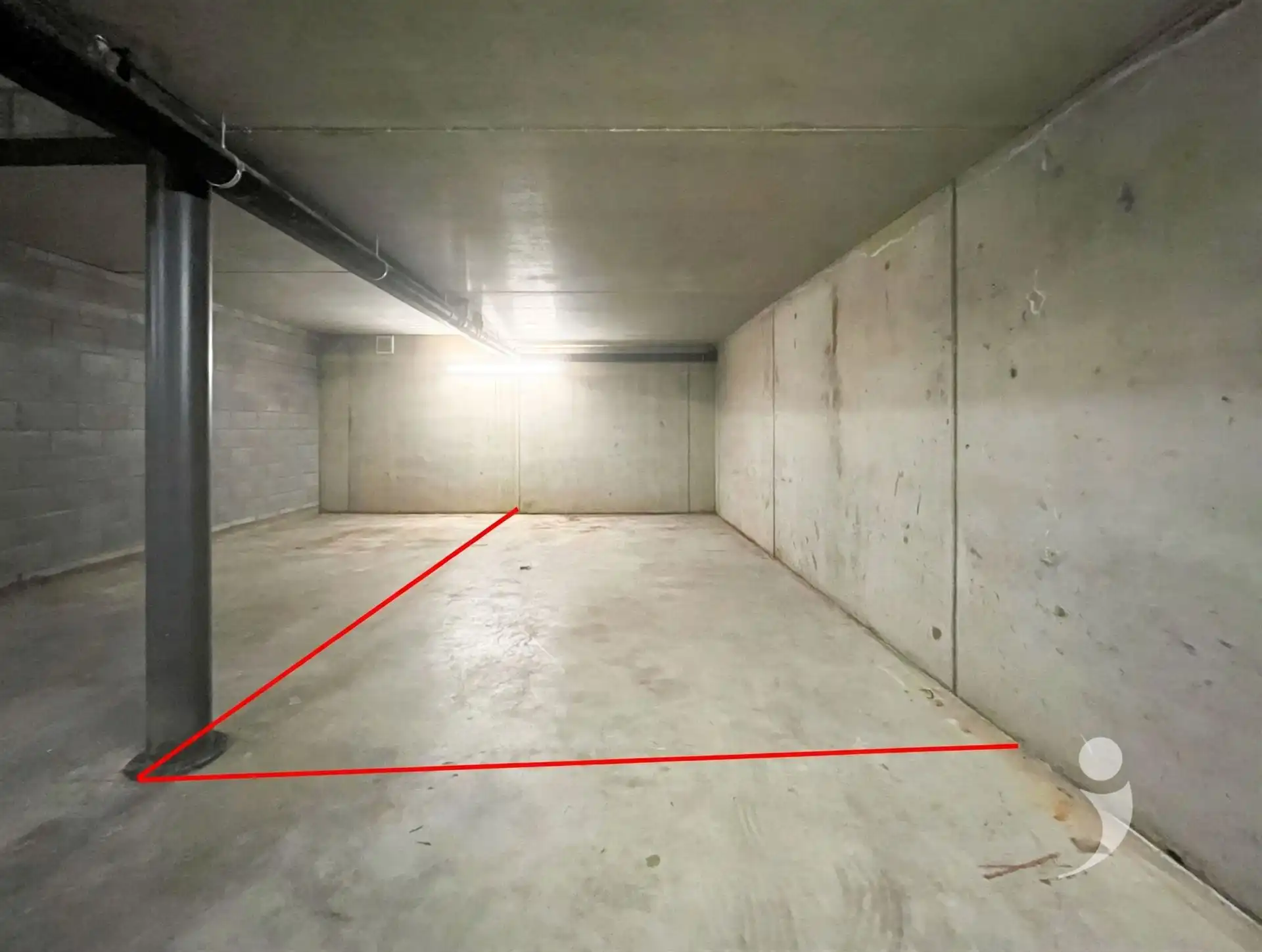 Ondergrondse staanplaats in centrum Herent foto 3