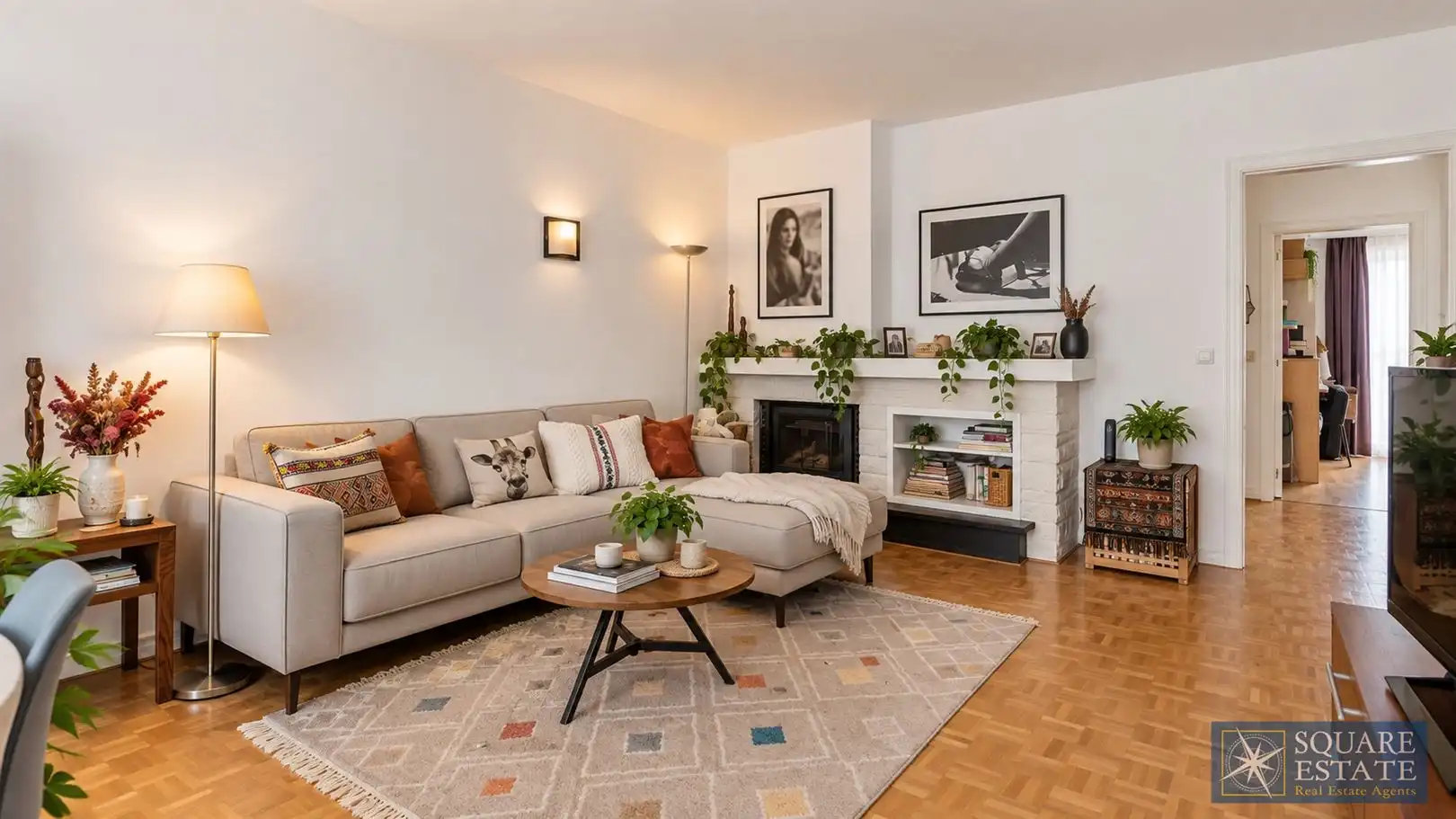 Prachtig appartement met 2 slaapkamers, terras en parkeerplaats foto 2