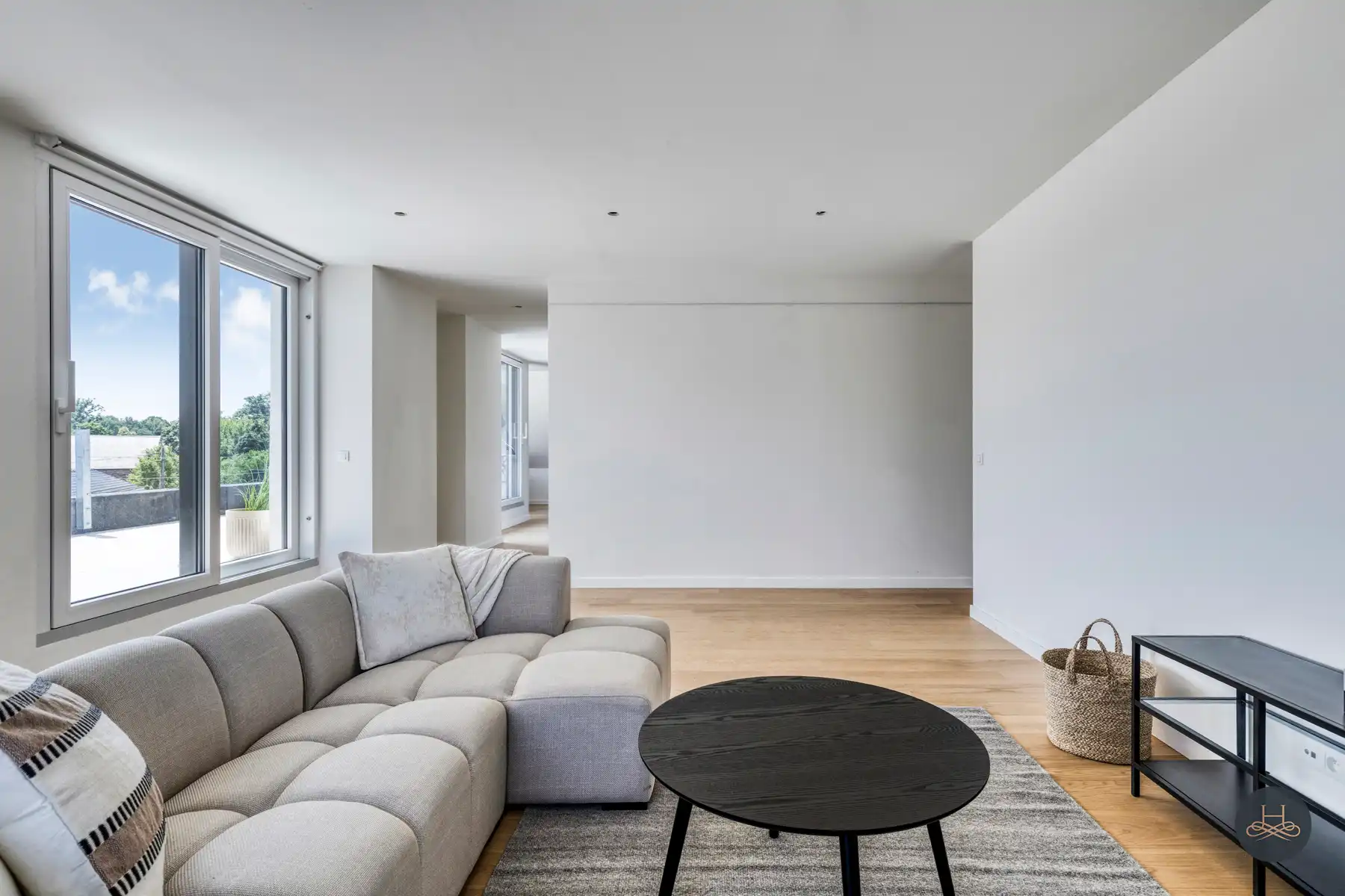 Kwalitatief afgewerkte penthouse tegenover Bloso-domein foto 3