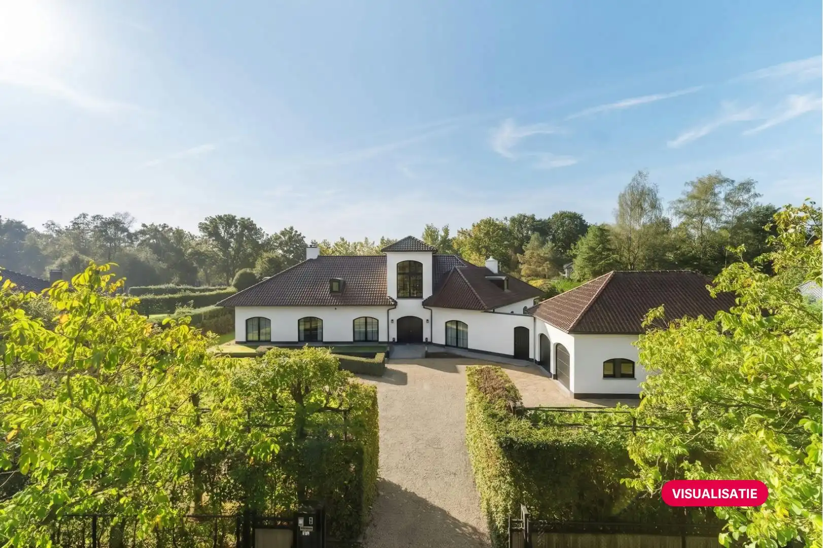 residentieel gelegen villa op 3490 m² te koop in Lichtaart foto 3