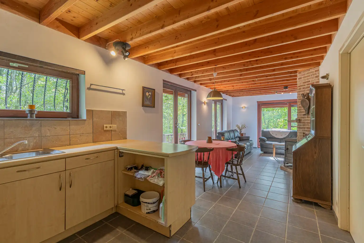 Woning gelegen in de bossen! foto 4