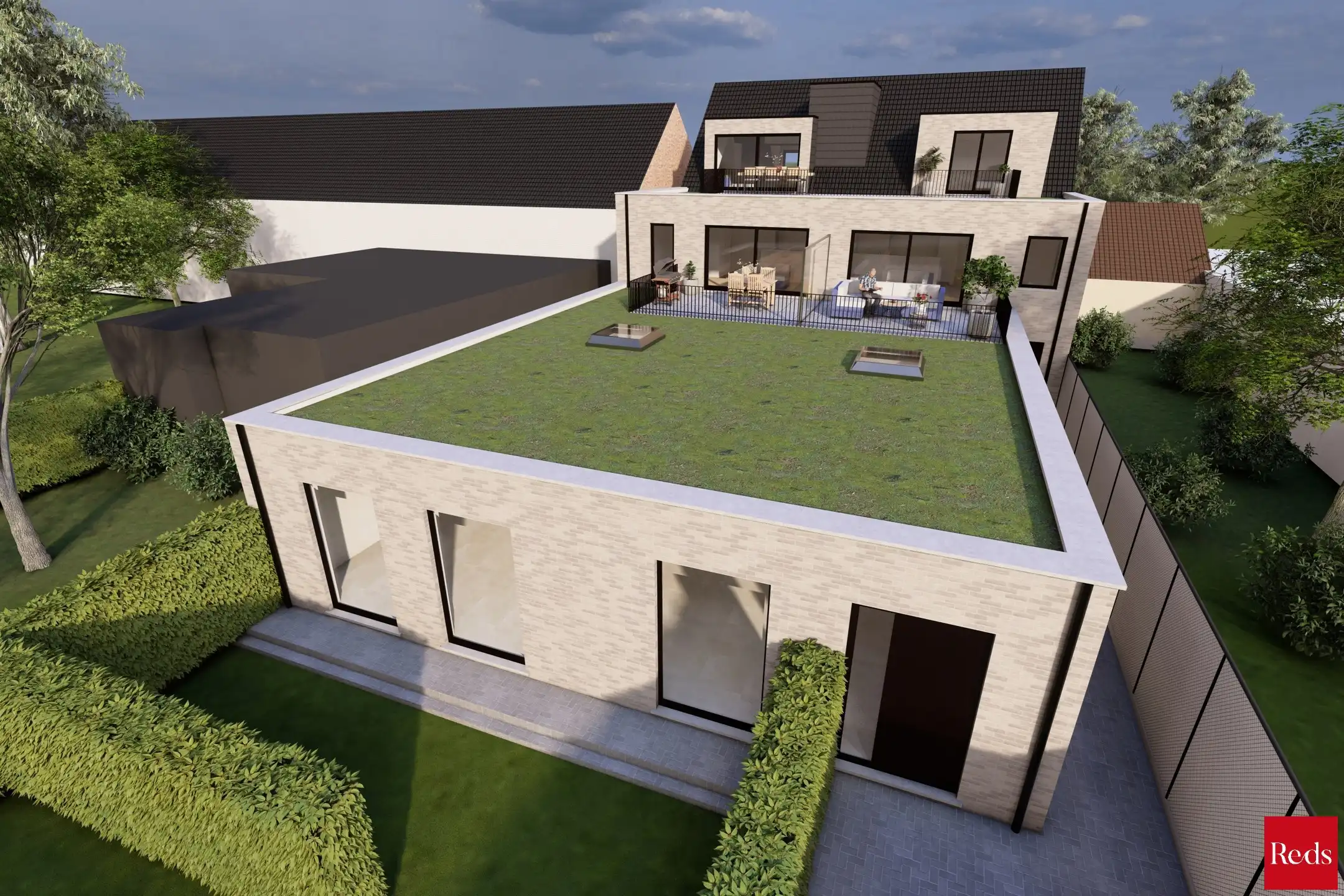 Project met handelspand en 3 app in centrum Sint-Antonius foto 2