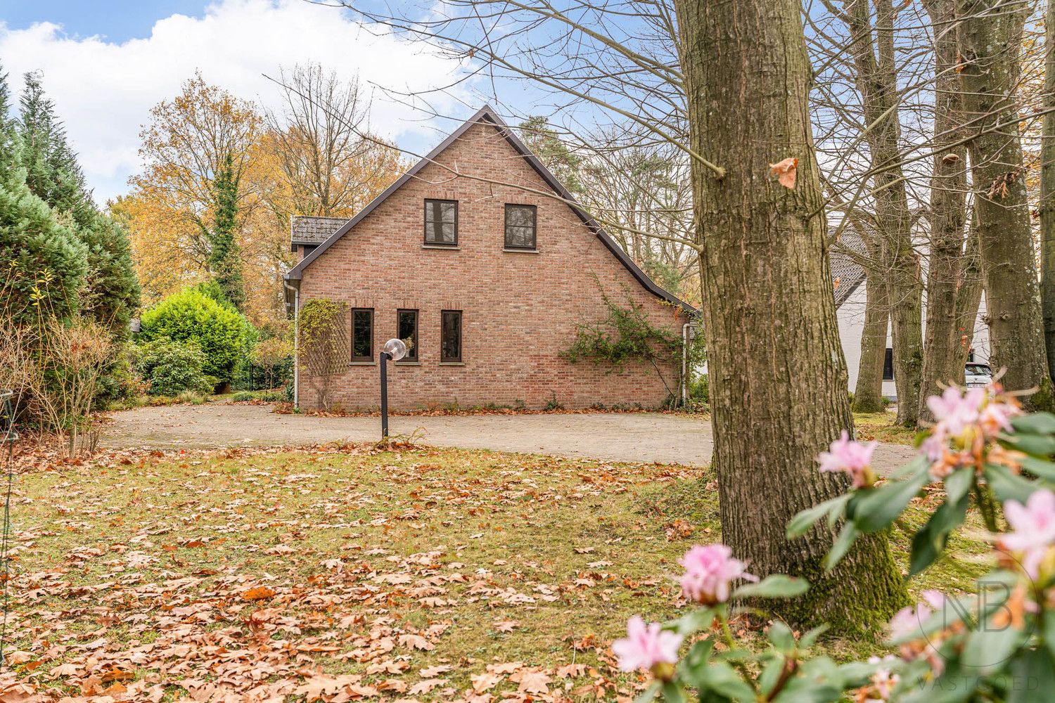 Hoofdfoto van de publicatie: Ruime woning op zuidgericht perceel (17a54ca) in residentiële buurt te Bret (Genk)!