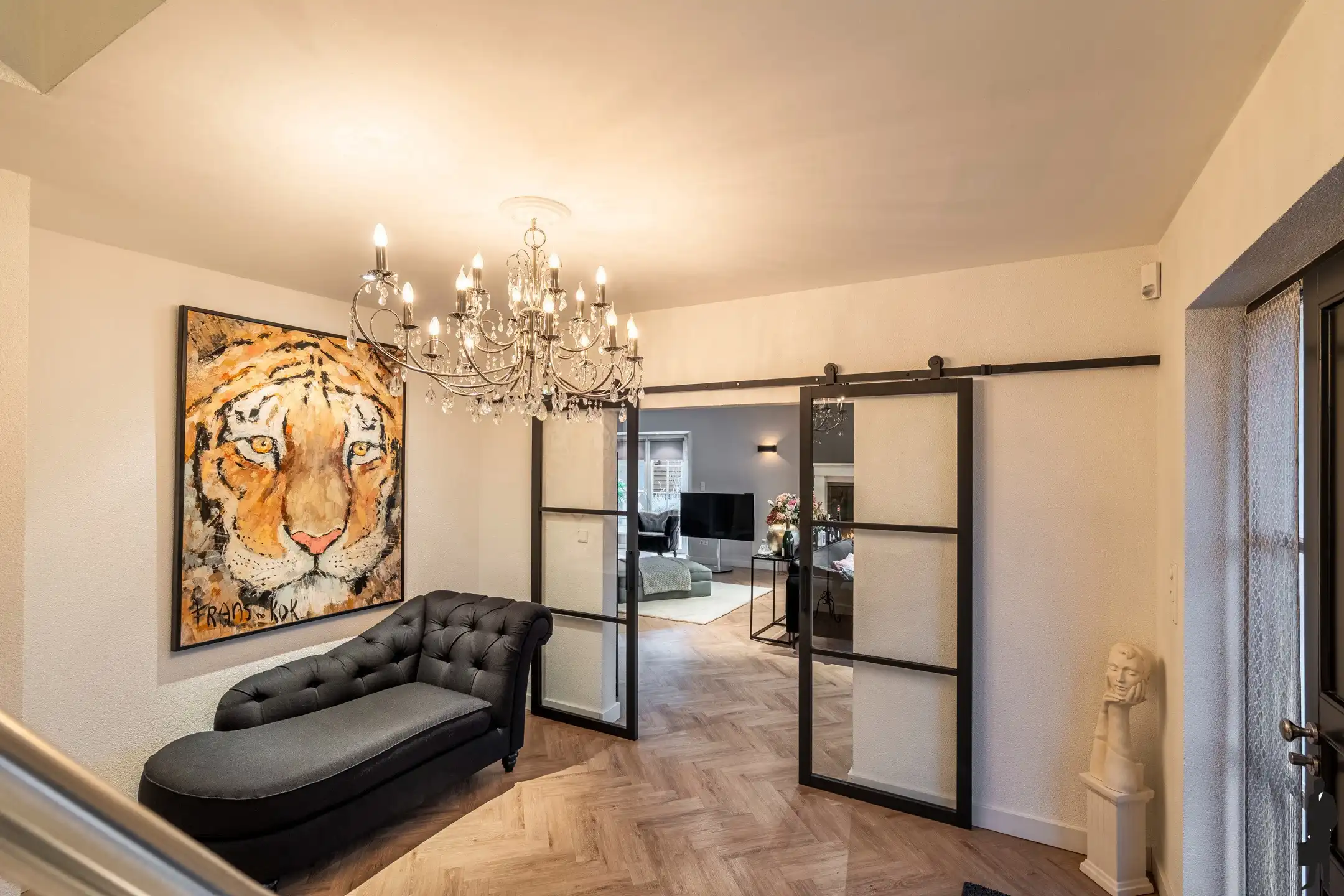 Exclusieve villa met gastenverblijf en zwembad op de grens in Weelde foto 15