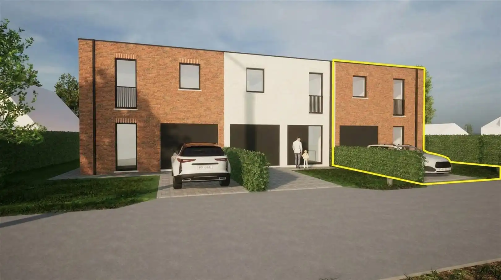 Half open bebouwing foto 2