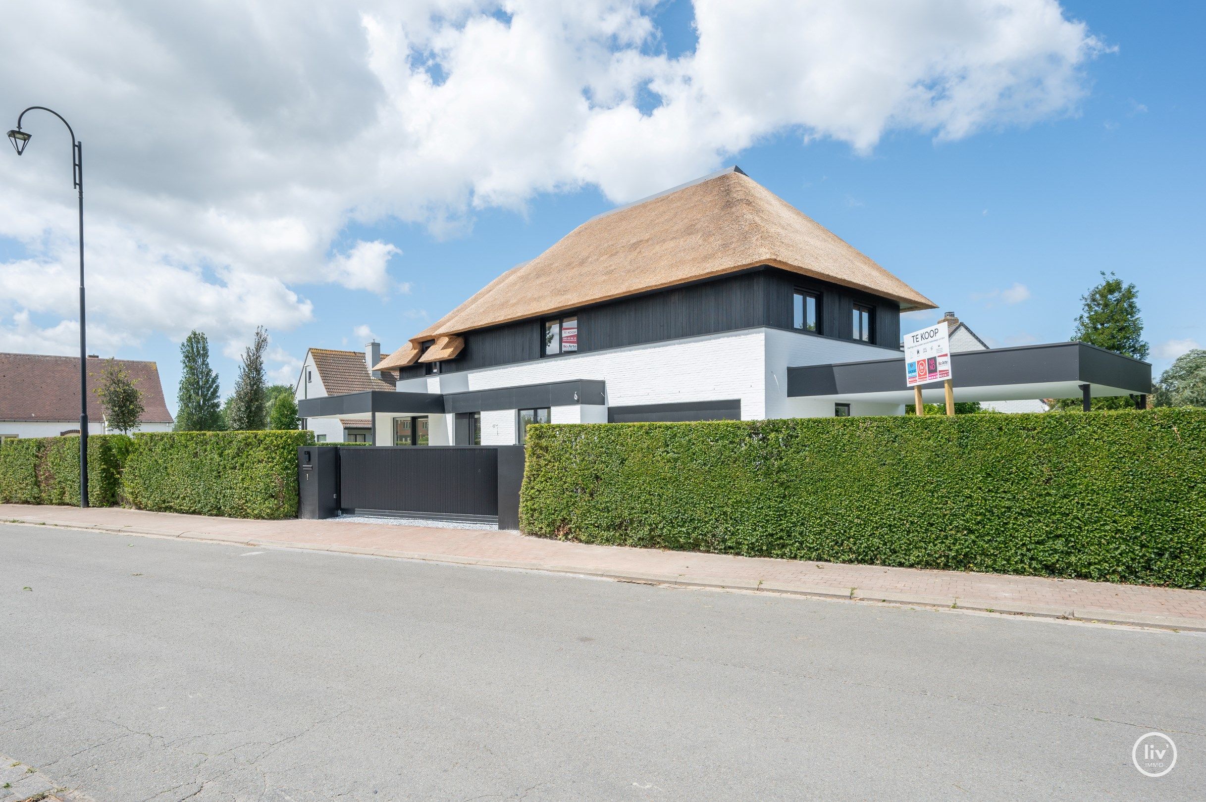 Prachtige alleenstaande en energiezuinige villa met zwembad en alle hedendaags modern comfortgelegen op een terrein van 699 m² en dit in een residentiële villaw foto 2