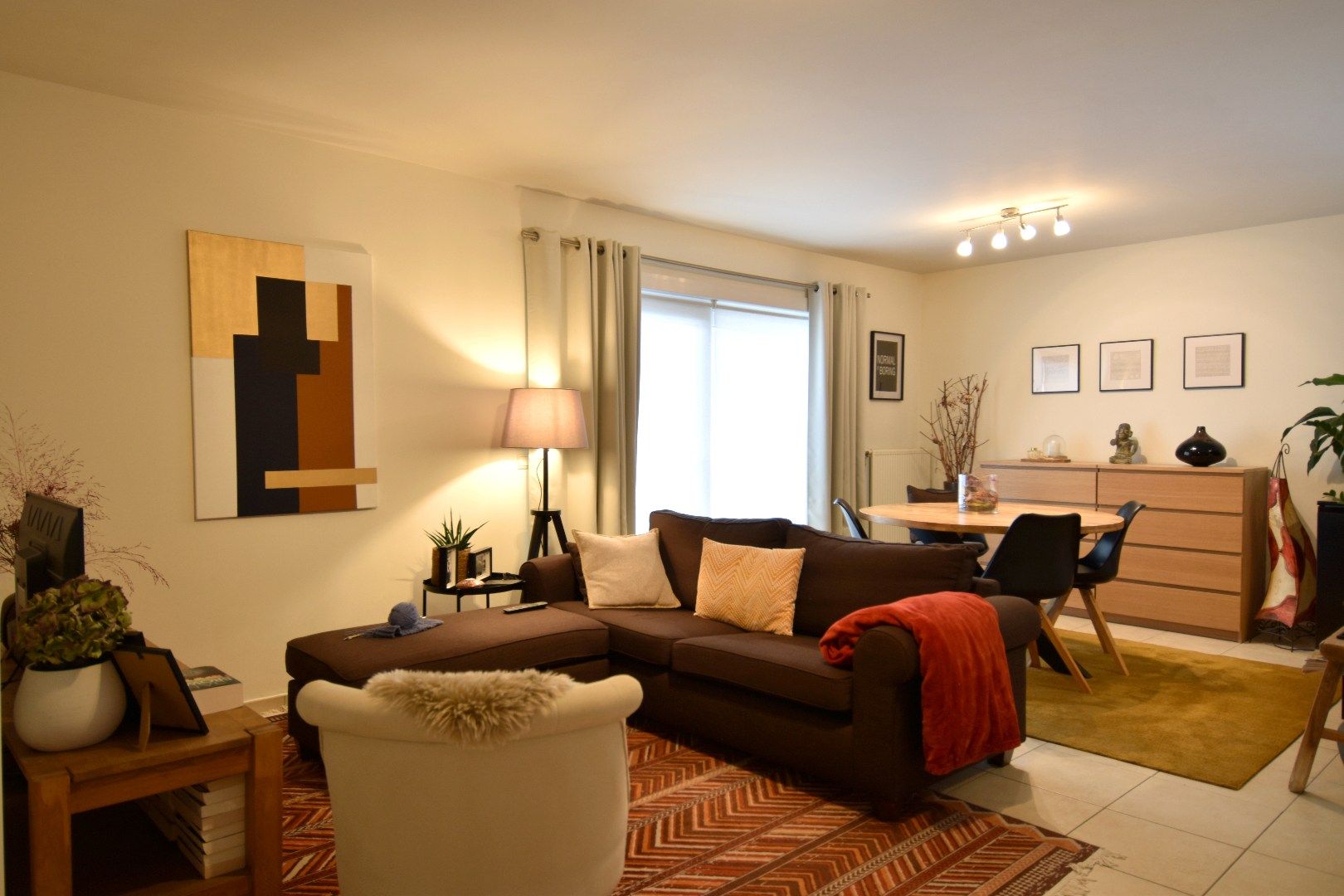 Gelijkvloers appartement met 1 slaapkamer en groot terras vlakbij de Gavers te Harelbeke foto 4