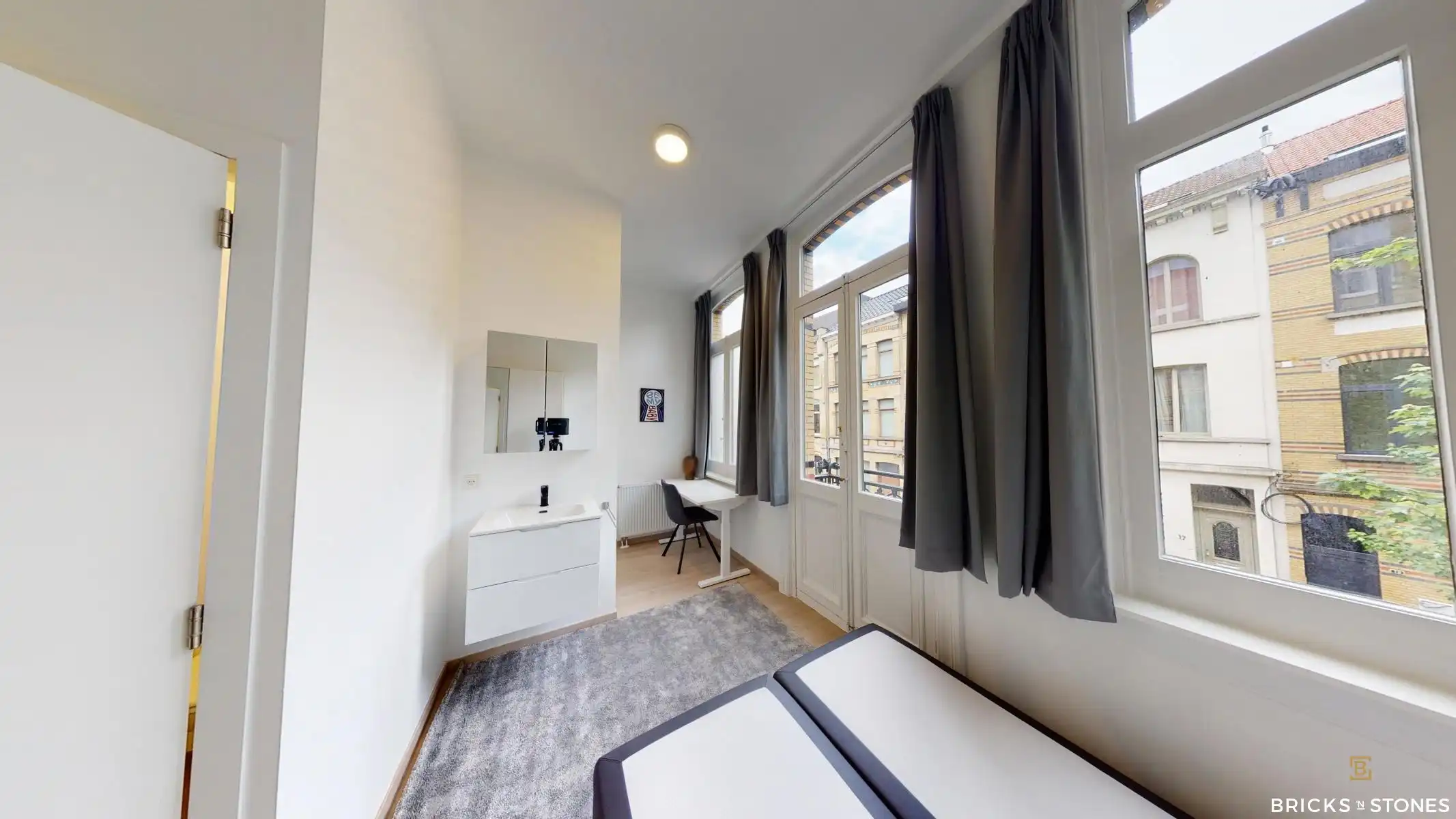 Instapklare studentenkamer foto 5