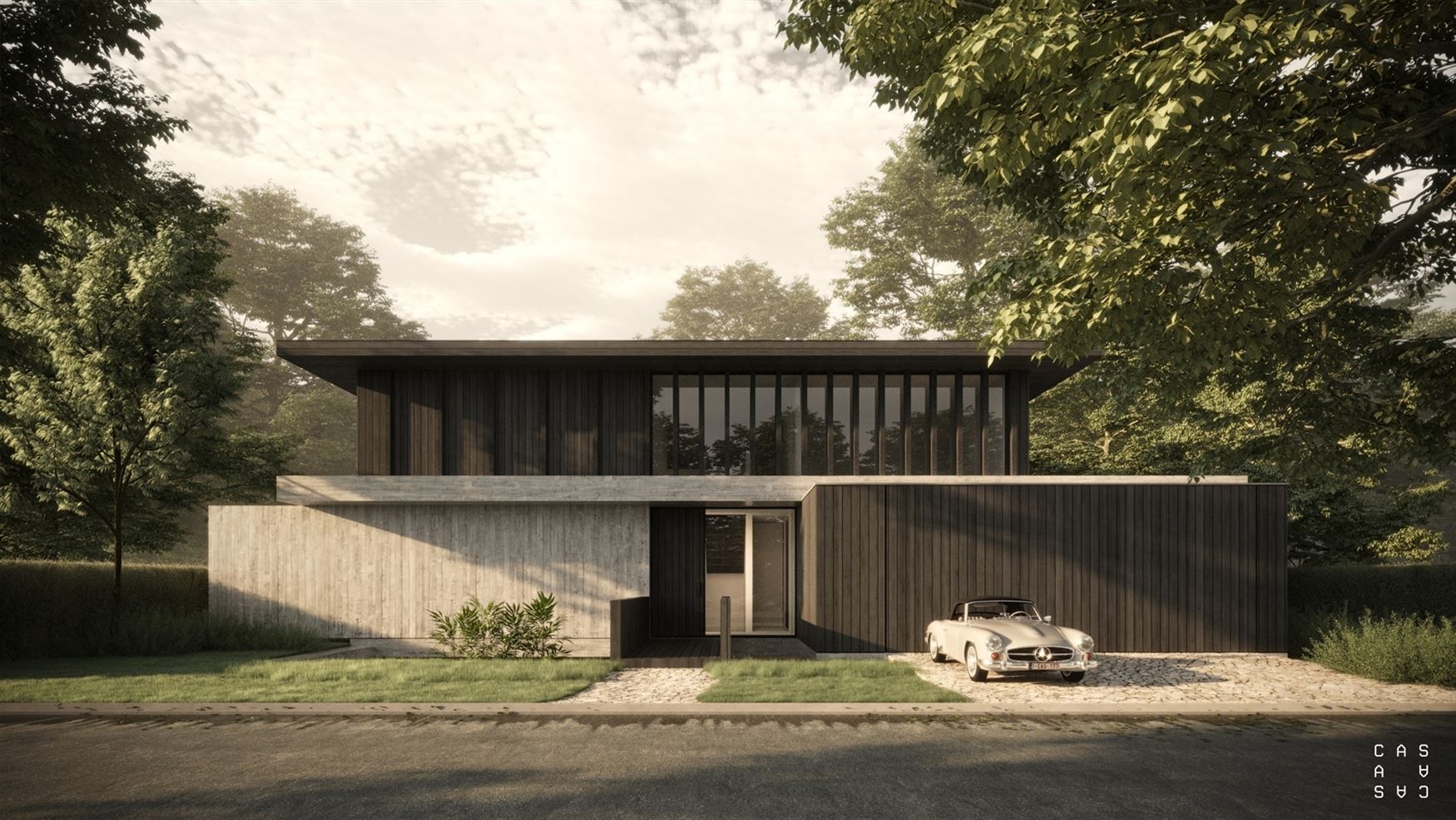 Hoofdfoto van de publicatie: Wonen in het groen. Bouwen aan morgen.