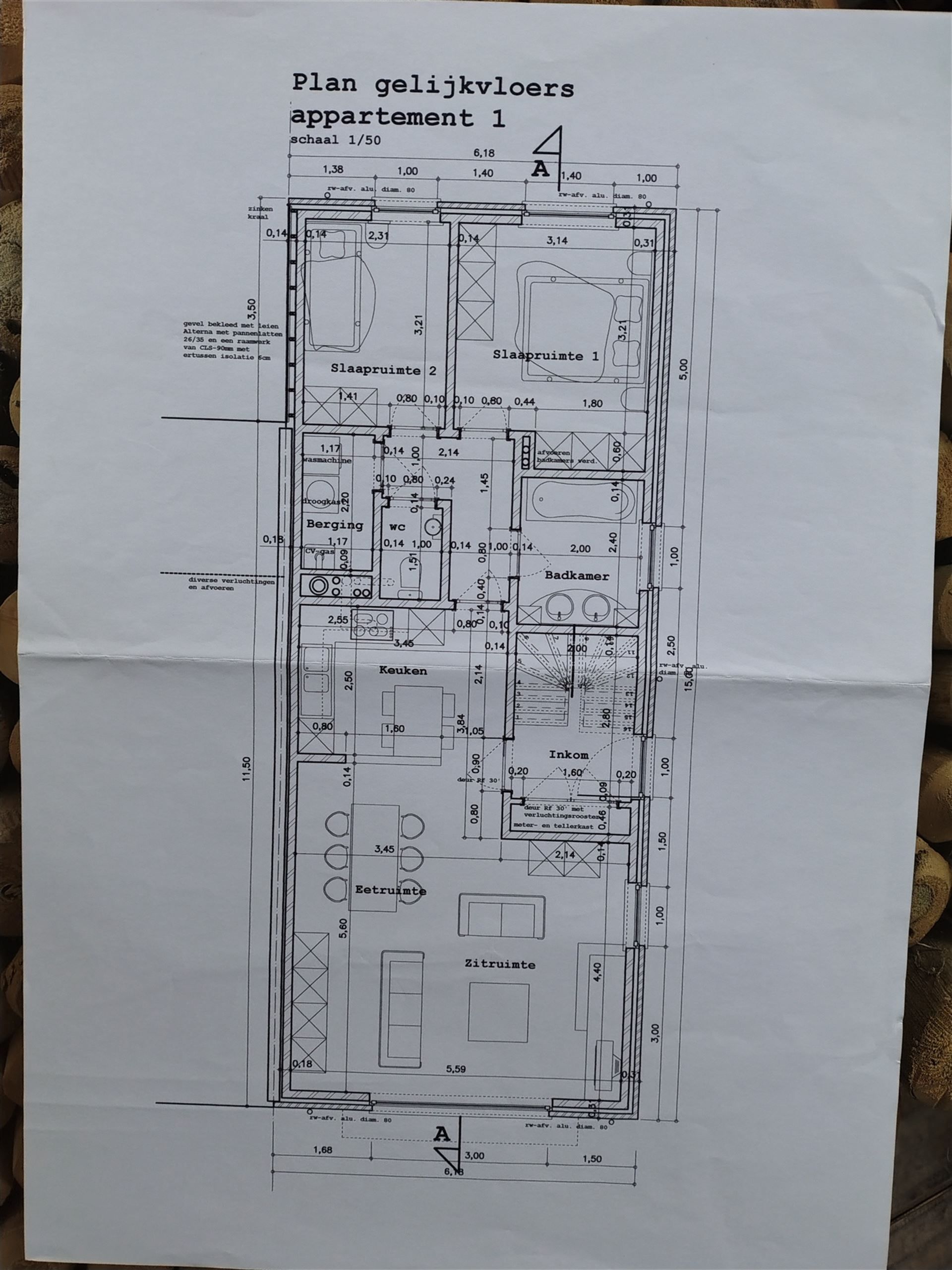 Stijlvol appartement met 2 slaapkamers en grote tuin! foto 23