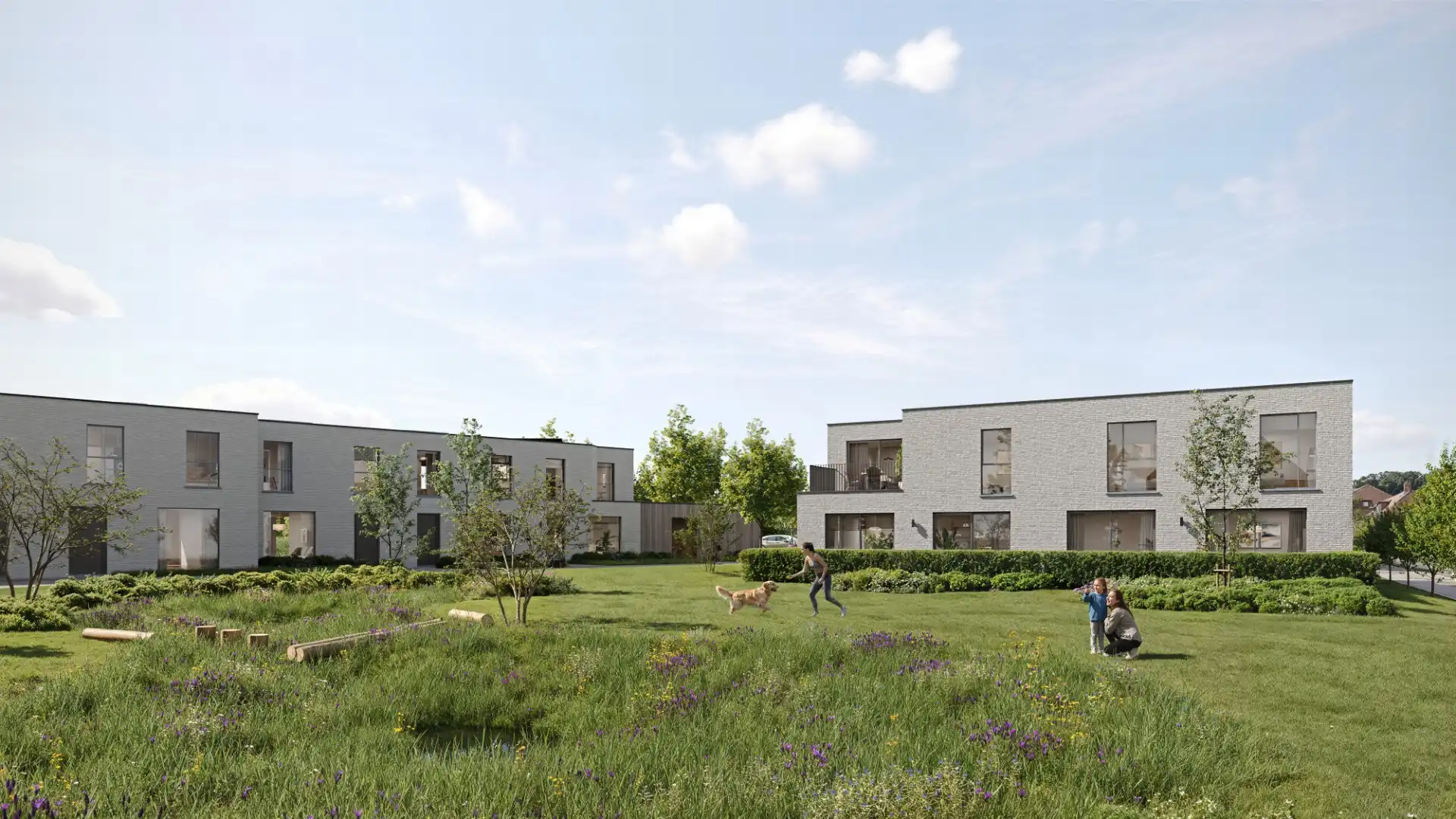 Hof ten Kole – energiezuinig wonen in het groene Koolkerke nabij Brugge foto 2