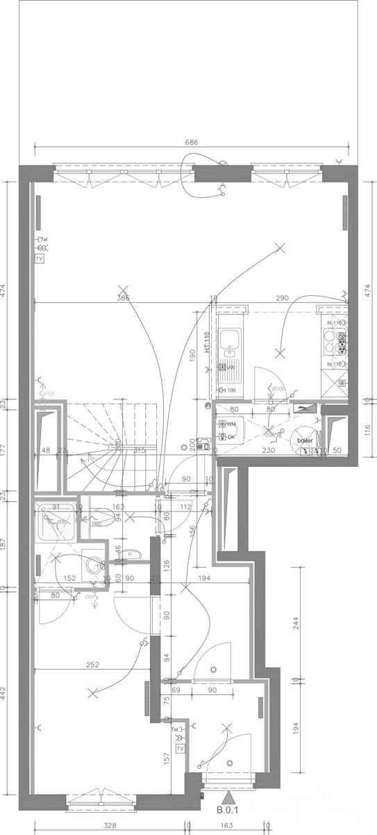  Mooie duplex 4k. + terras en TUIN (Europese wijk) foto 19