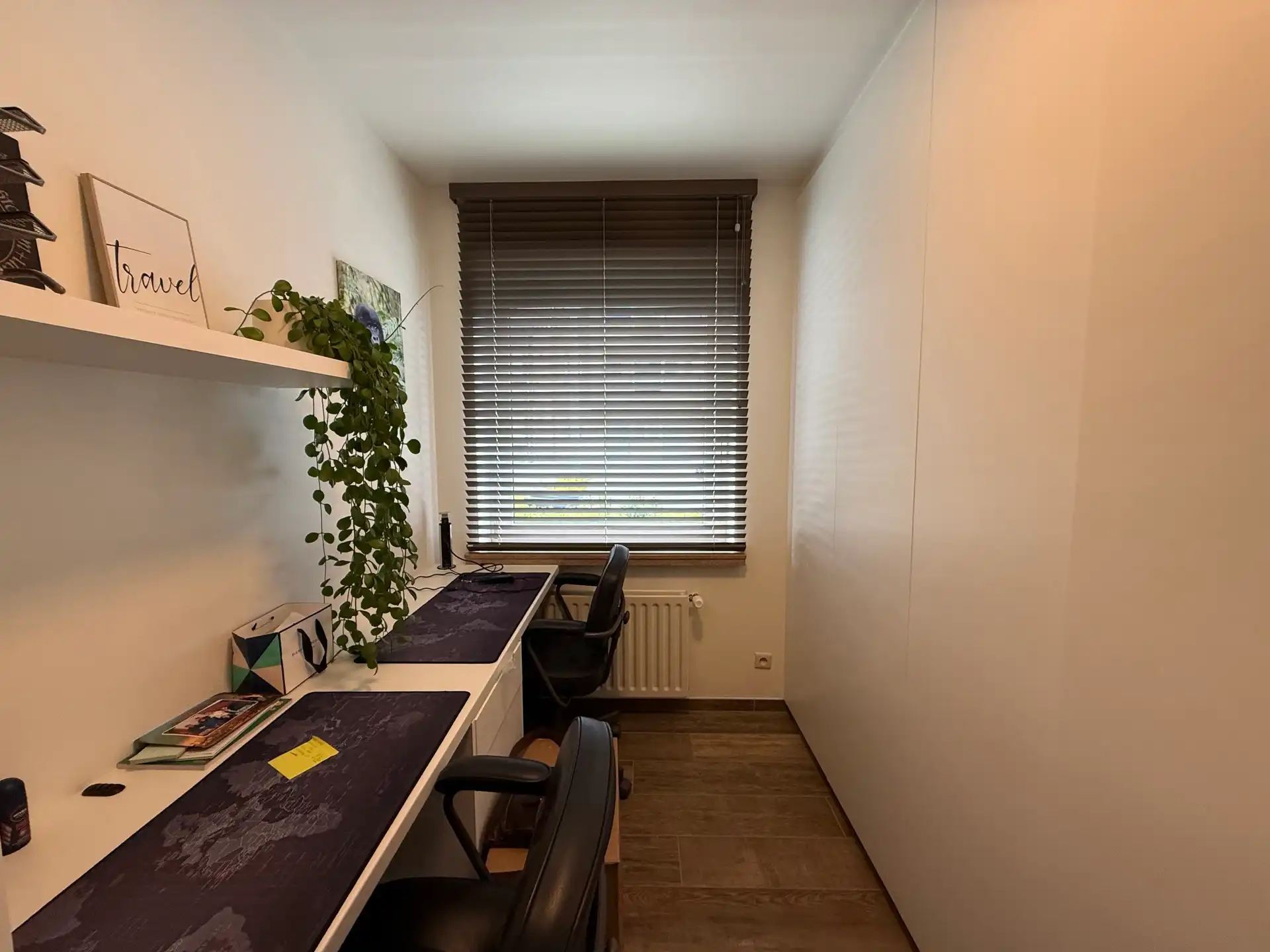 AALST - Gerenoveerd gelijkvloers appartement mét garage. foto 10