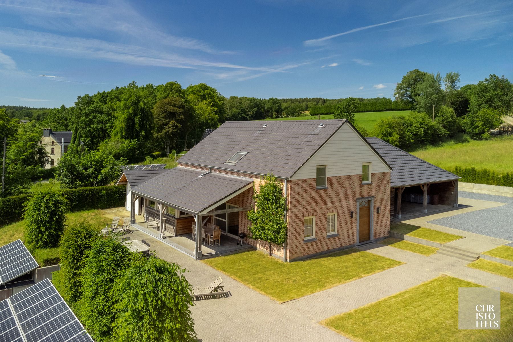 Charmant landhuis met zicht op de toppen van Baraque de Fraiture!  foto 12