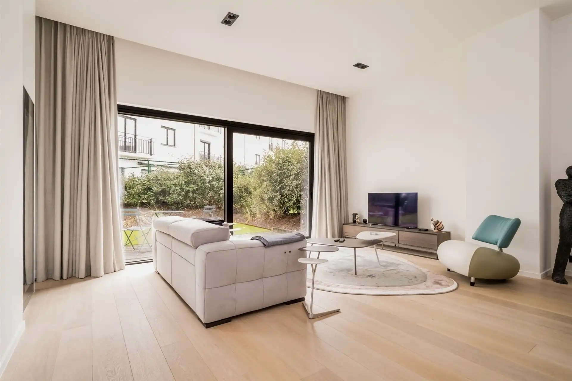 Exclusief gelijkvloers appartement met privétuin in prestigieus project The Crown Knokke foto 4