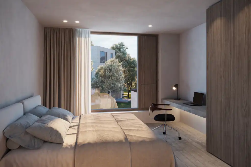 Architecturale woning met o.m 3 slaapkamers en 2 badkamers in het gegeerde Drongen foto 5