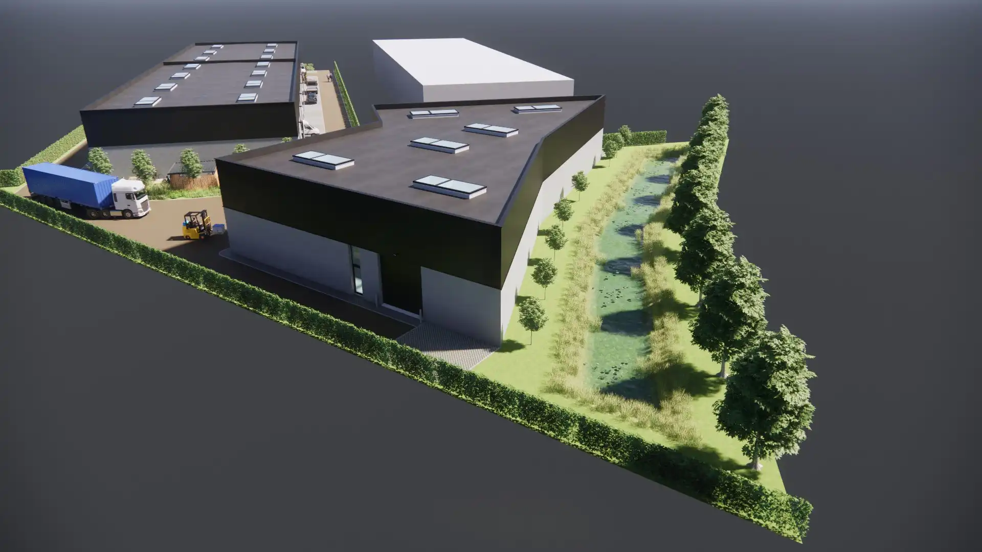 NIEUWBOUW KMO UNIT  MET VERDIEP INCL. 1 STAANPLAATS foto 4