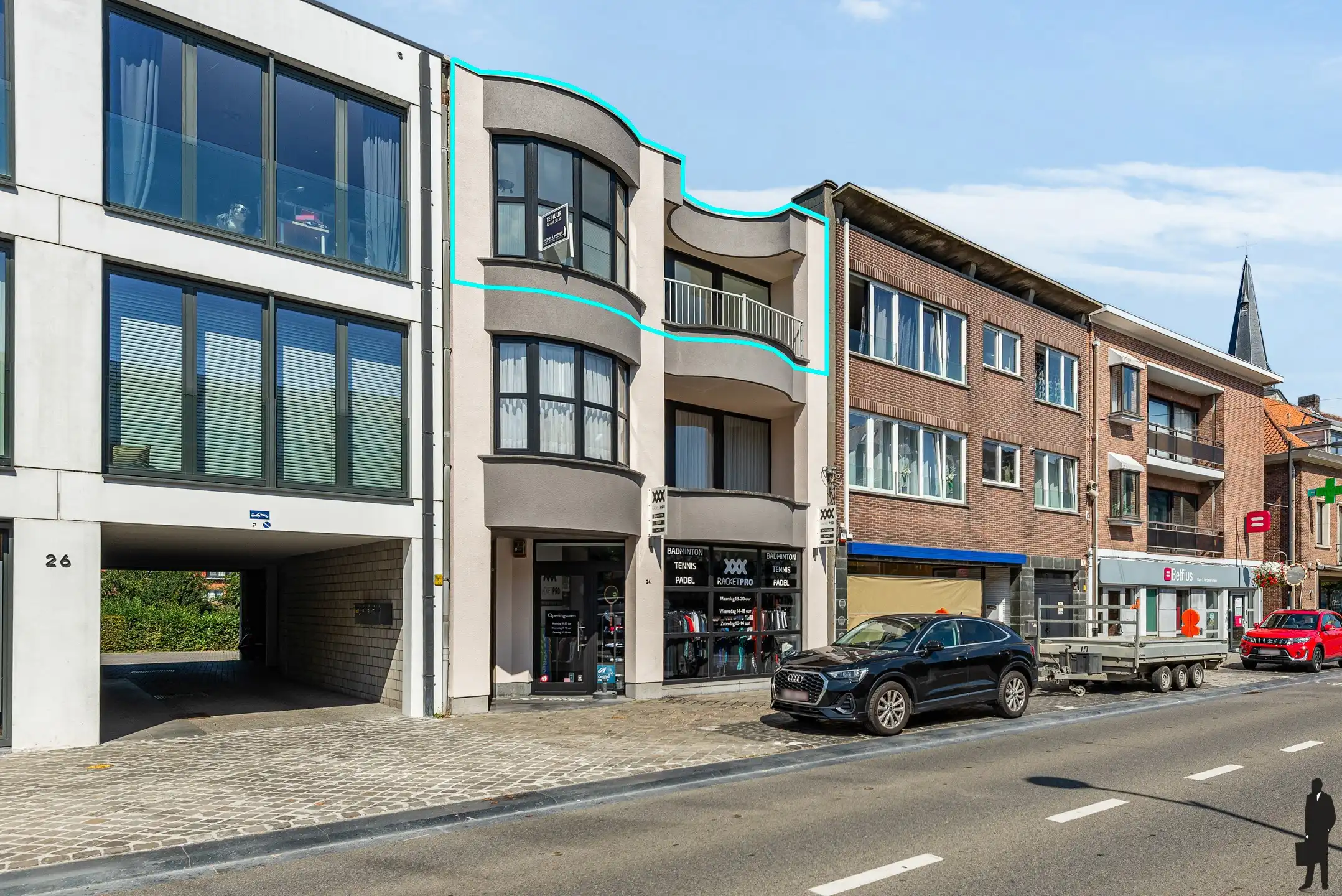 Lichtrijk appartement met 2 slaapkamers en 2 terrassen  foto 17