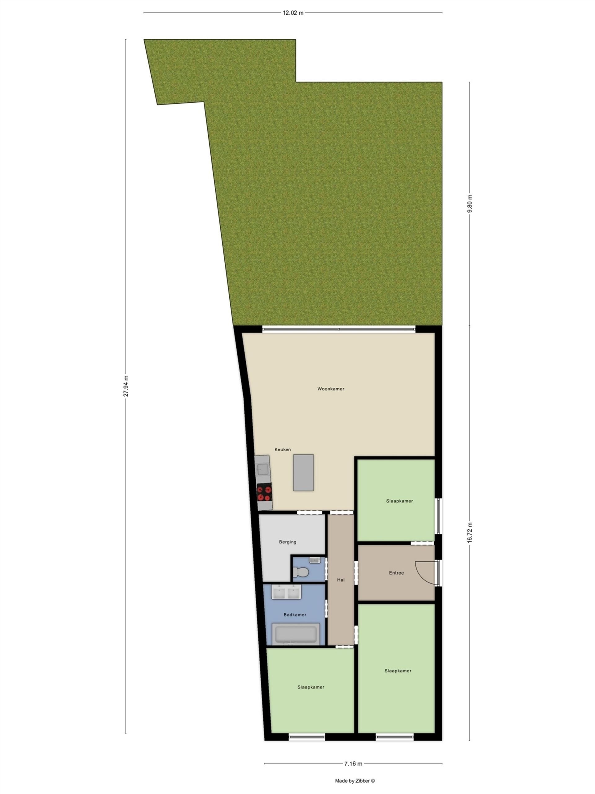 Casco gelijkvloers appartement met tuin & autostaanplaats. foto 20