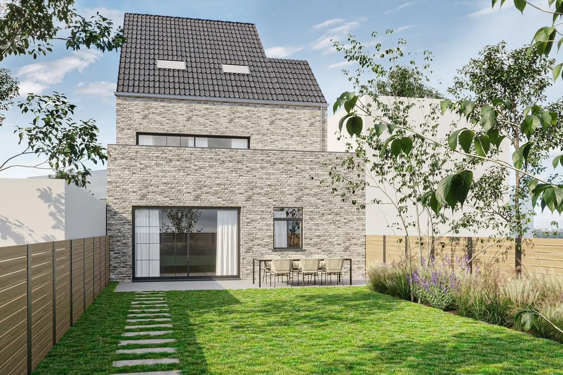 Gelijkvloers appartement met tuin foto 4