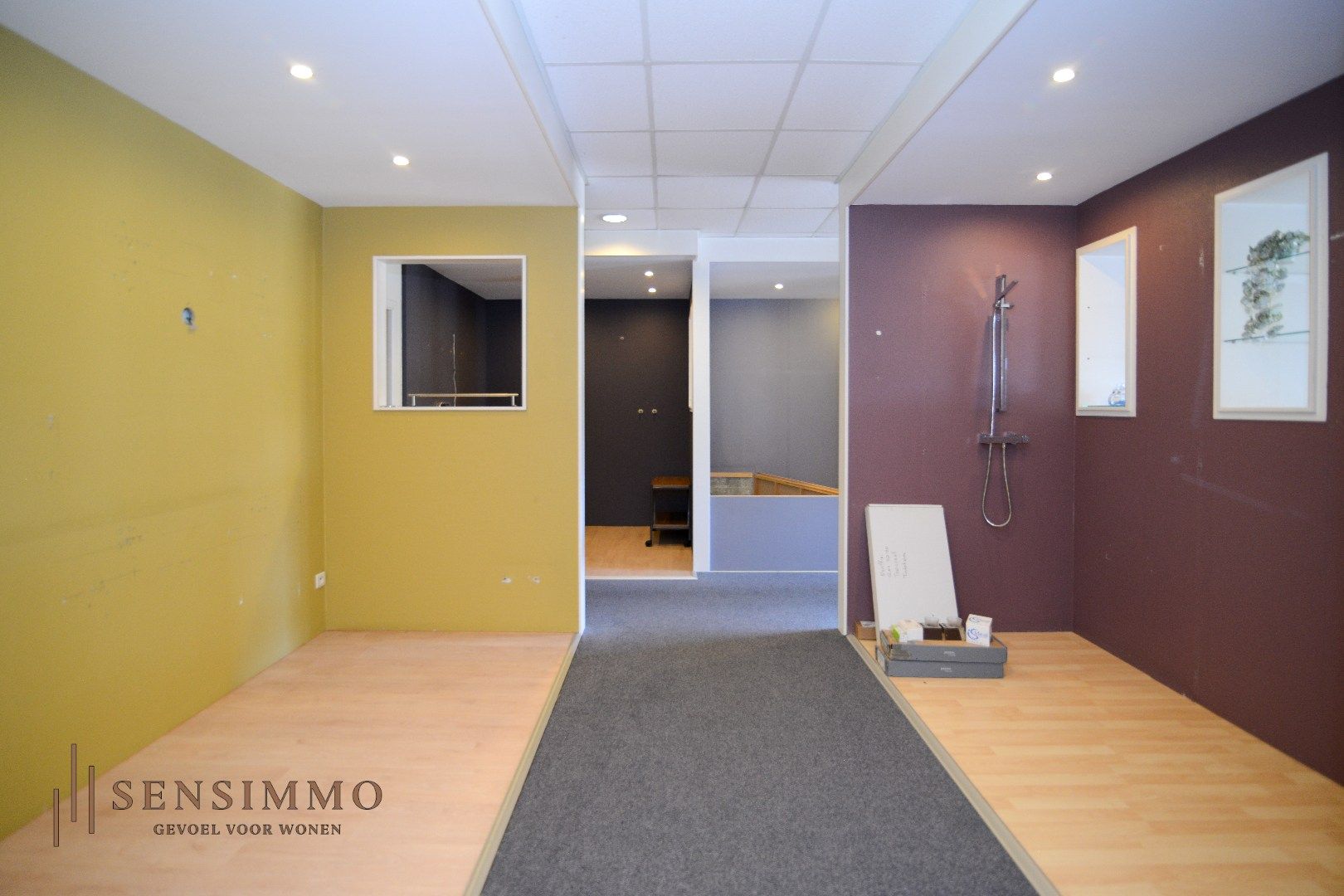 INVESTEERDERSOPPORTUNITEIT - GEBOUW MET TOONZAAL + 4 APPARTEMENTEN + MAGAZIJN + GARAGEBOXEN + BOUWGROND foto 9