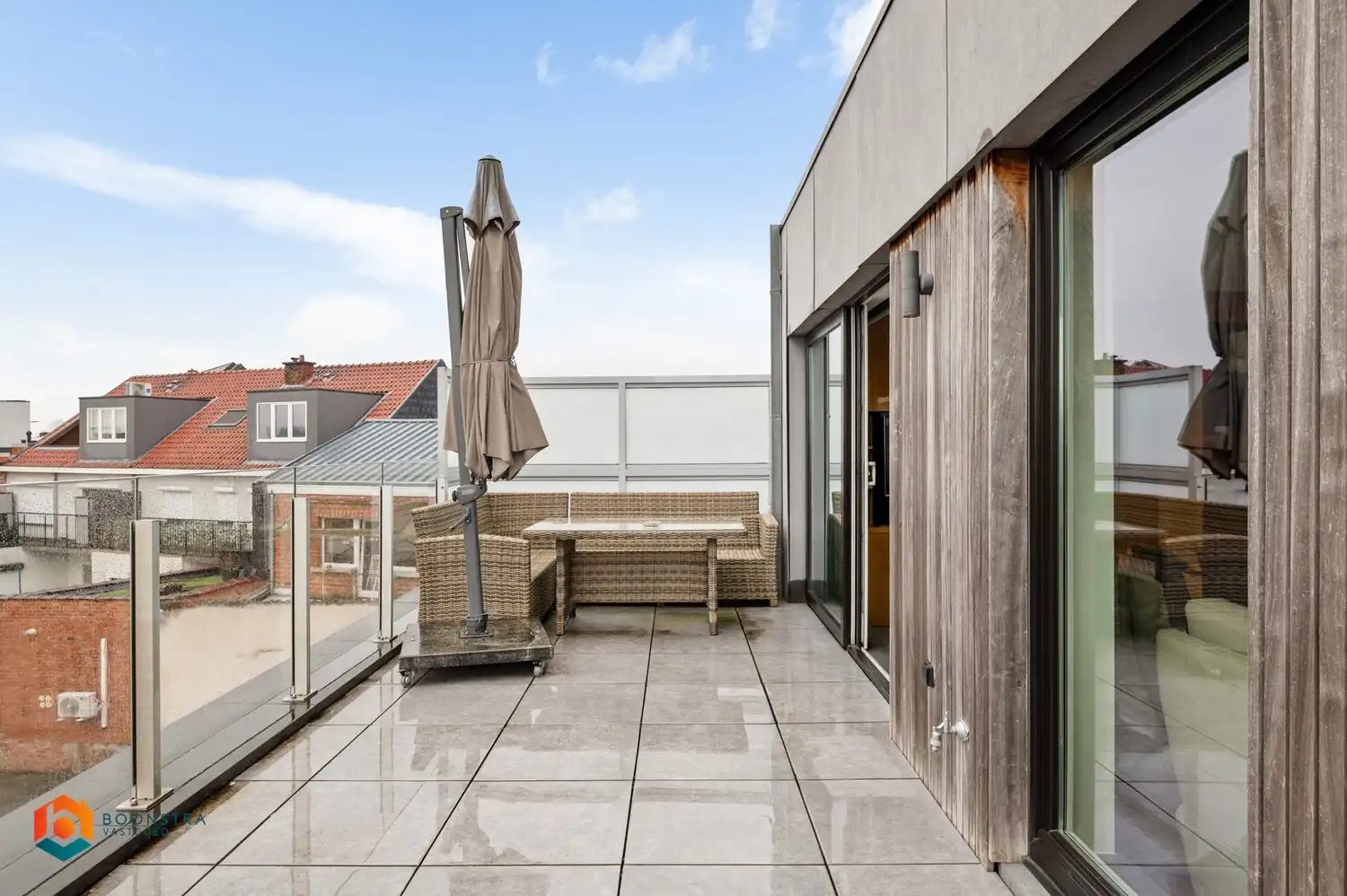 Prachtige penthouse met 2 slpkrs en 4 terrassen in centrum Beerzel foto 10